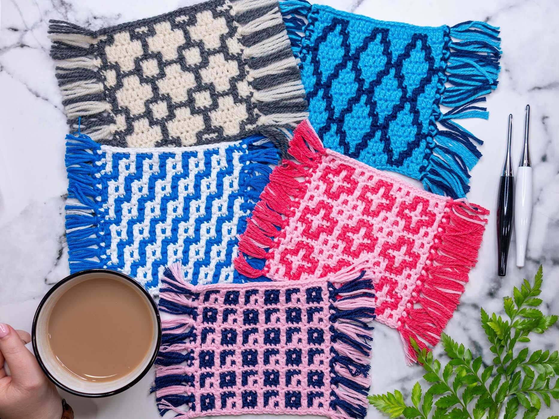 Overlay Mosaic Crochet Stitch Dictionary