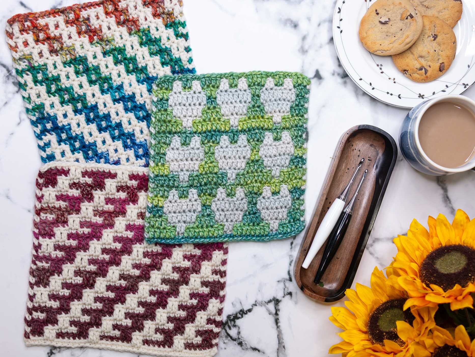 Overlay Mosaic Crochet Stitch Dictionary
