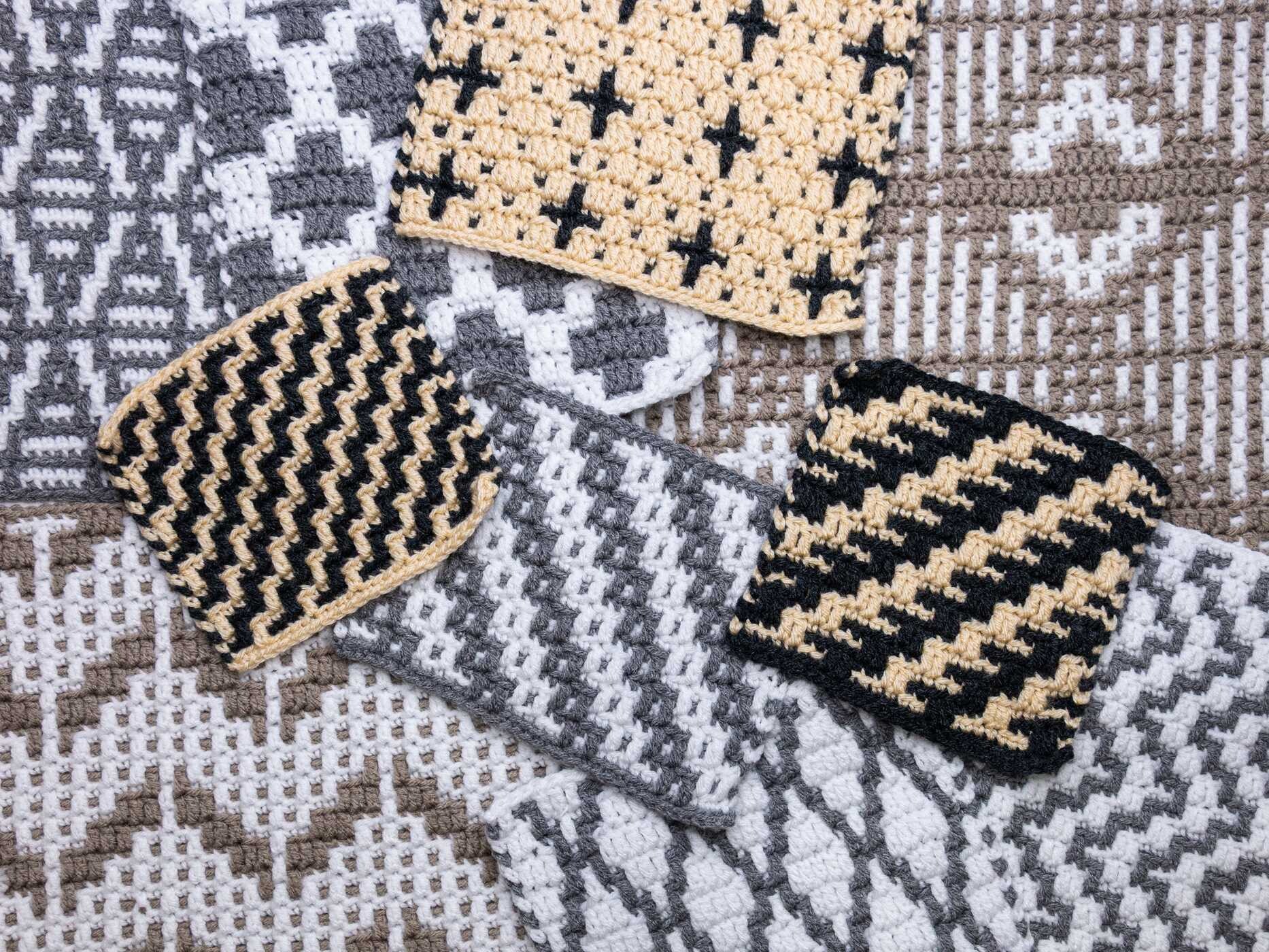 Overlay Mosaic Crochet Stitch Dictionary