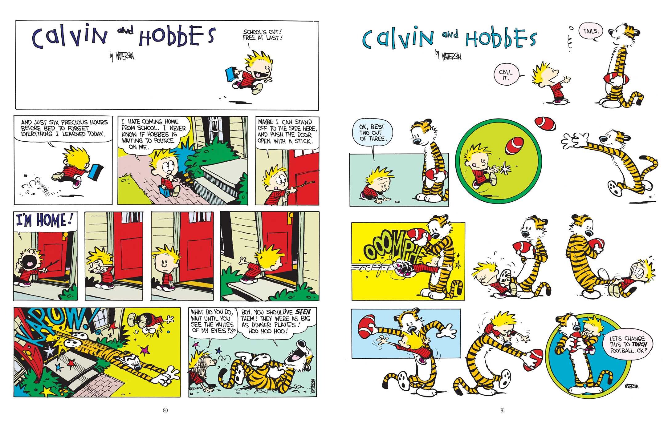 Calvin and Hobbes Lazy Sunday Book