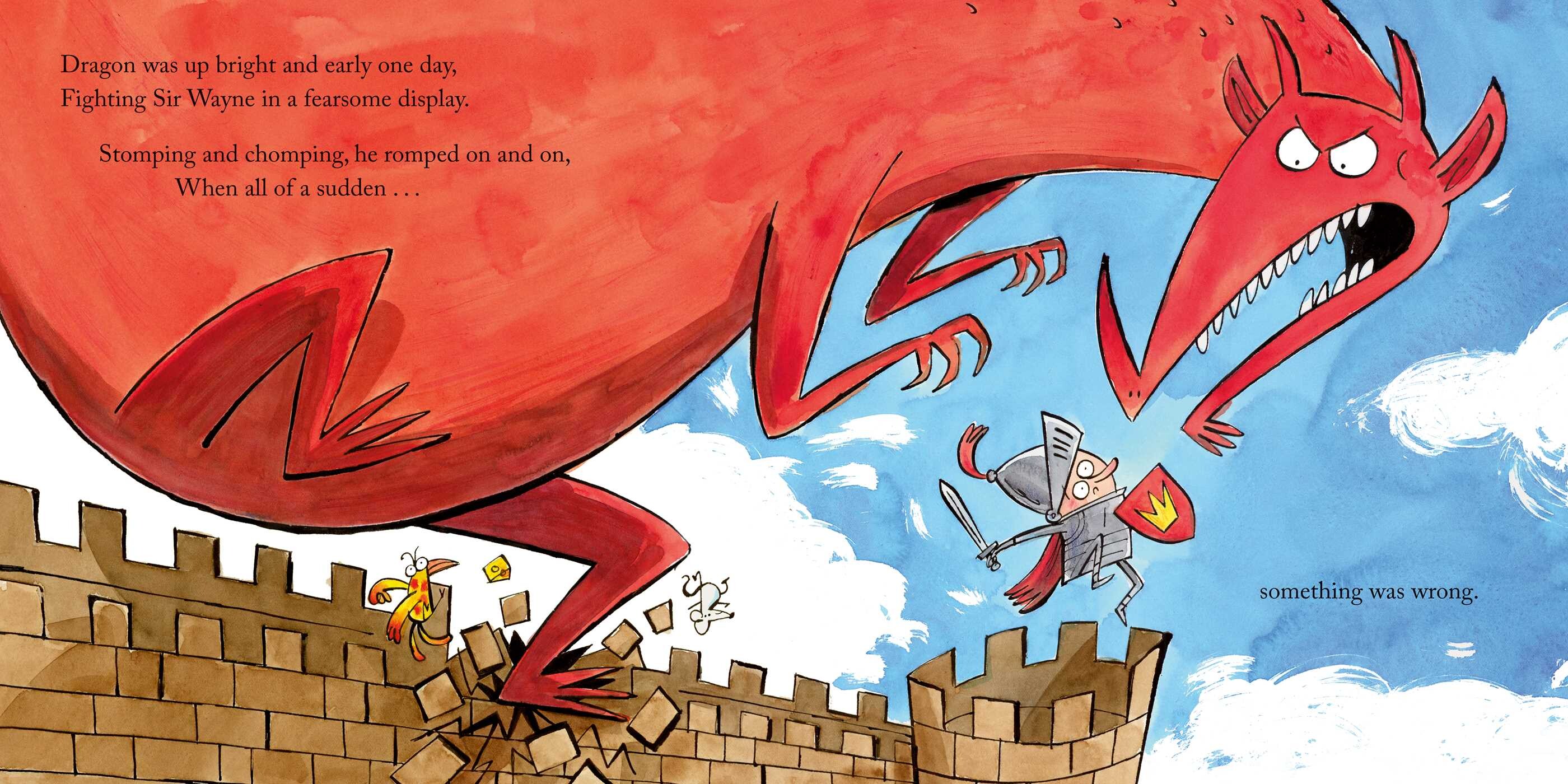 Dragon with the Blazing Bottom