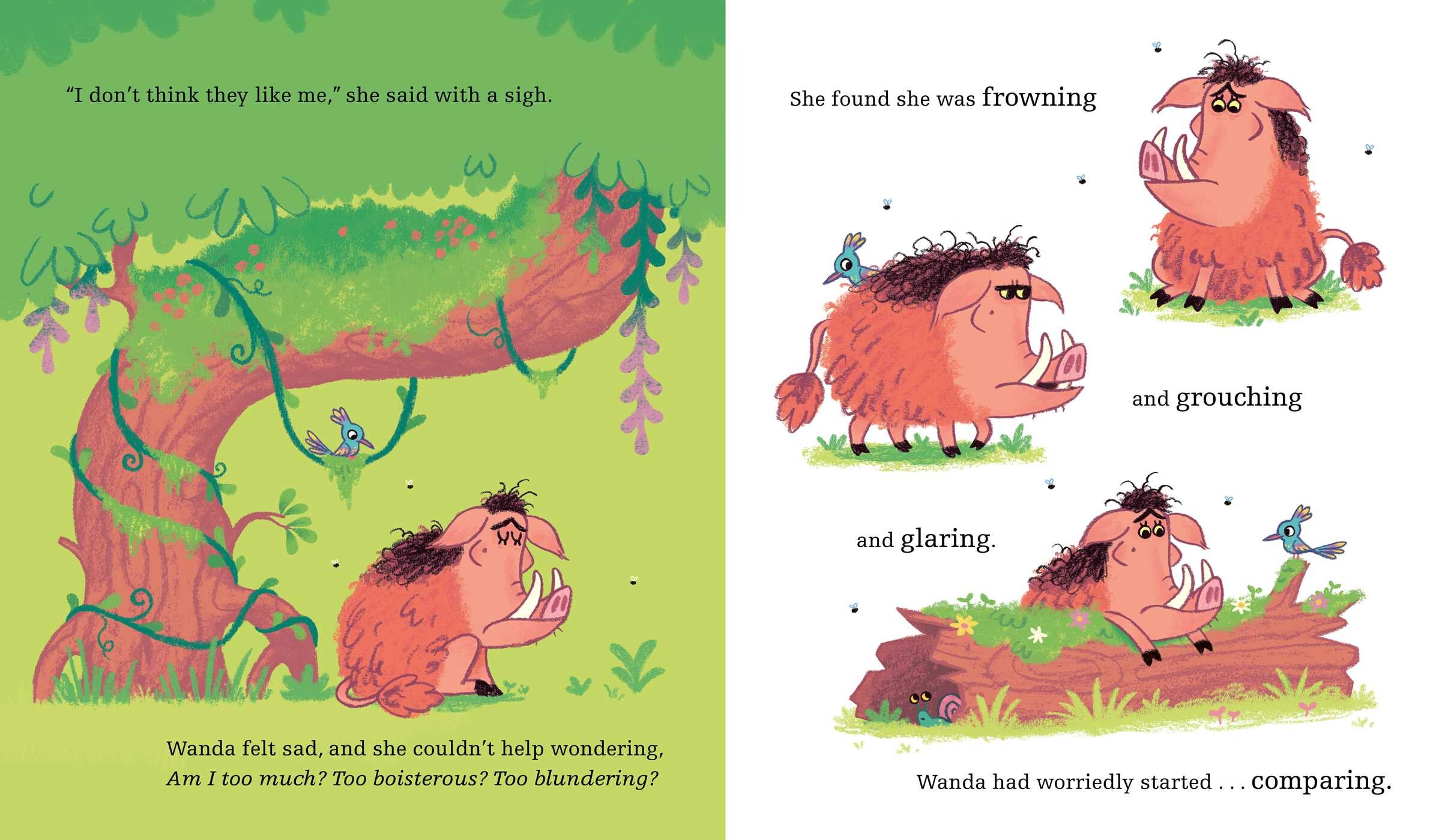 Wanda the Warthog who Worried