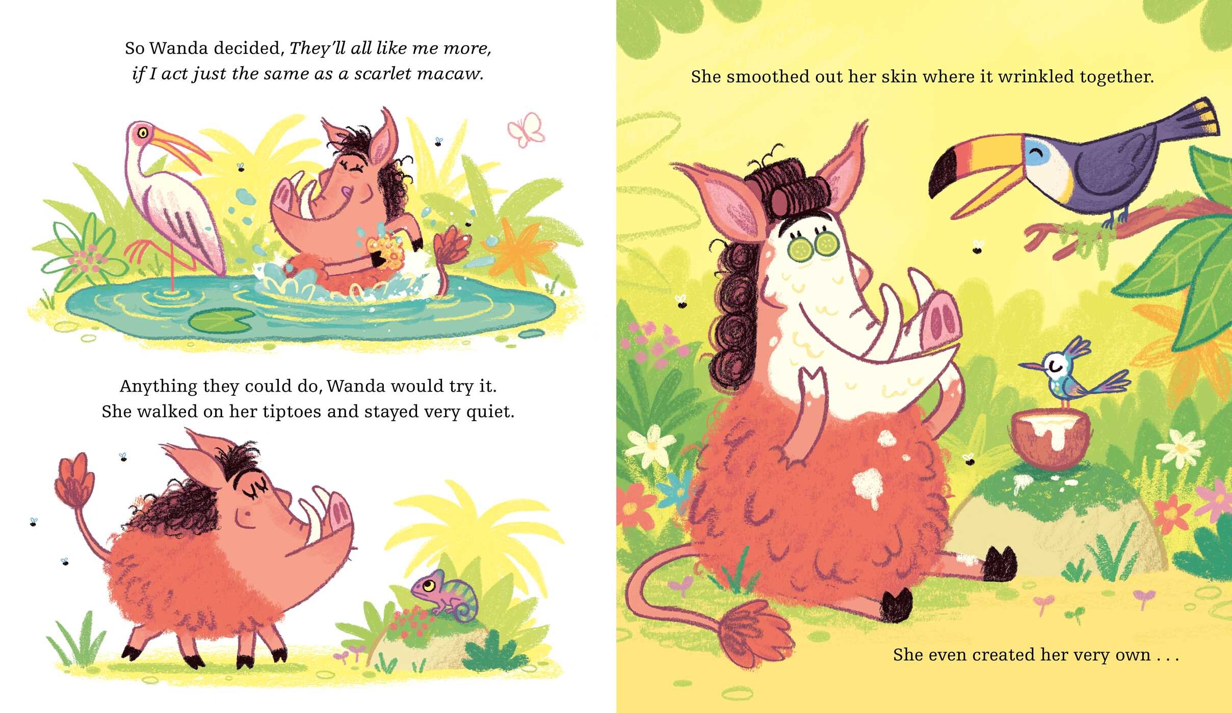 Wanda the Warthog who Worried