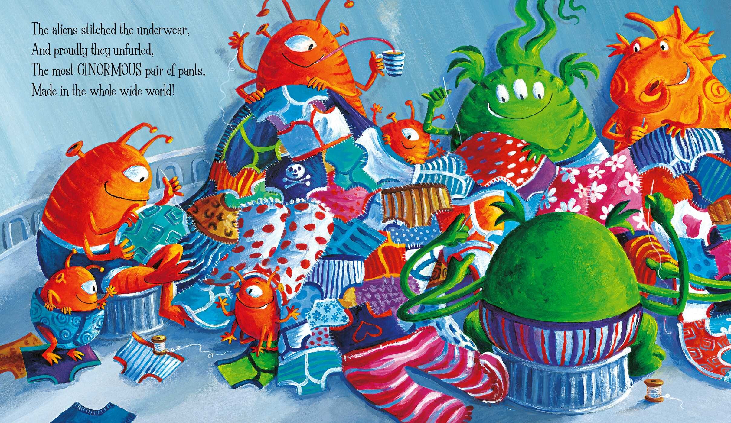 Aliens in Underpants Save the World