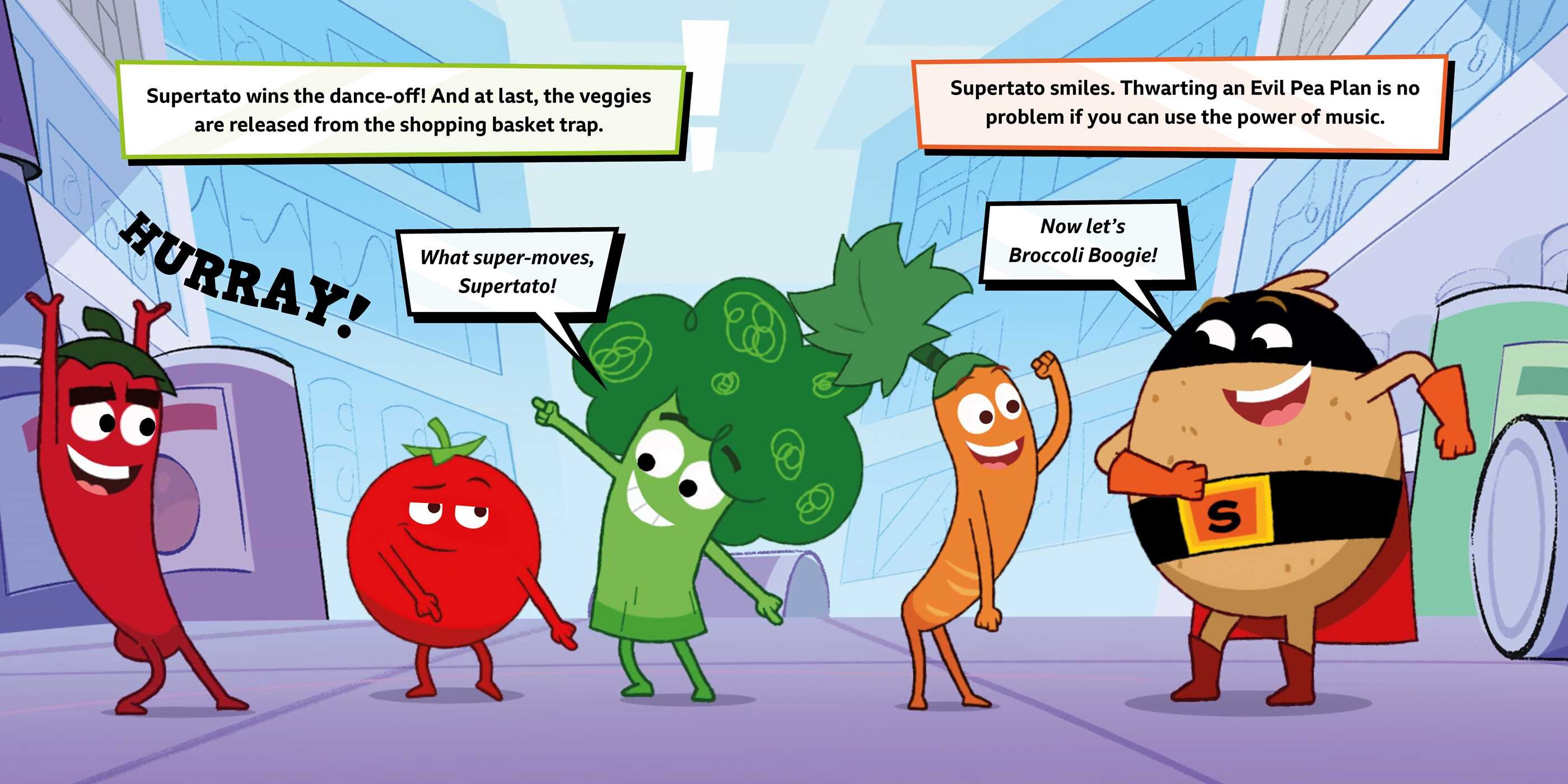Broccoli Boogie: A Supertato Storybook