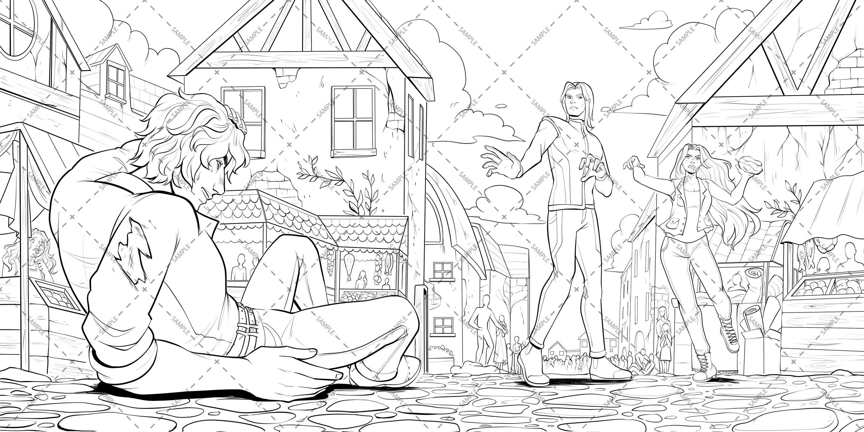 Official Powerless Colouring Book