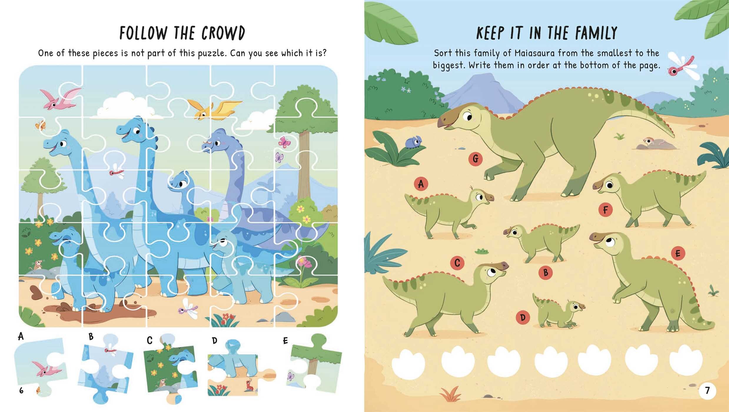 My First Dinosaurs Activity Book