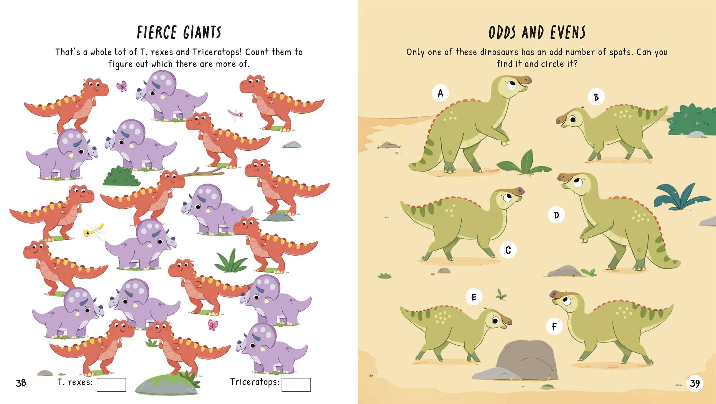 My First Dinosaurs Activity Book