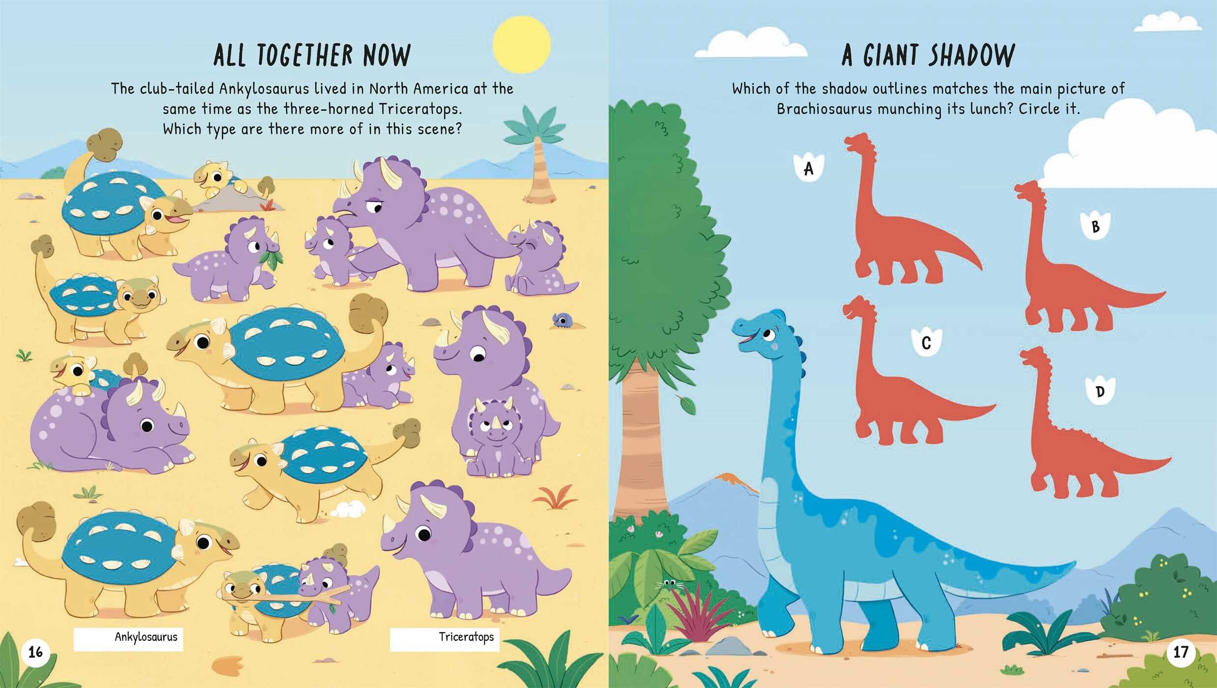 My First Dinosaurs Activity Book