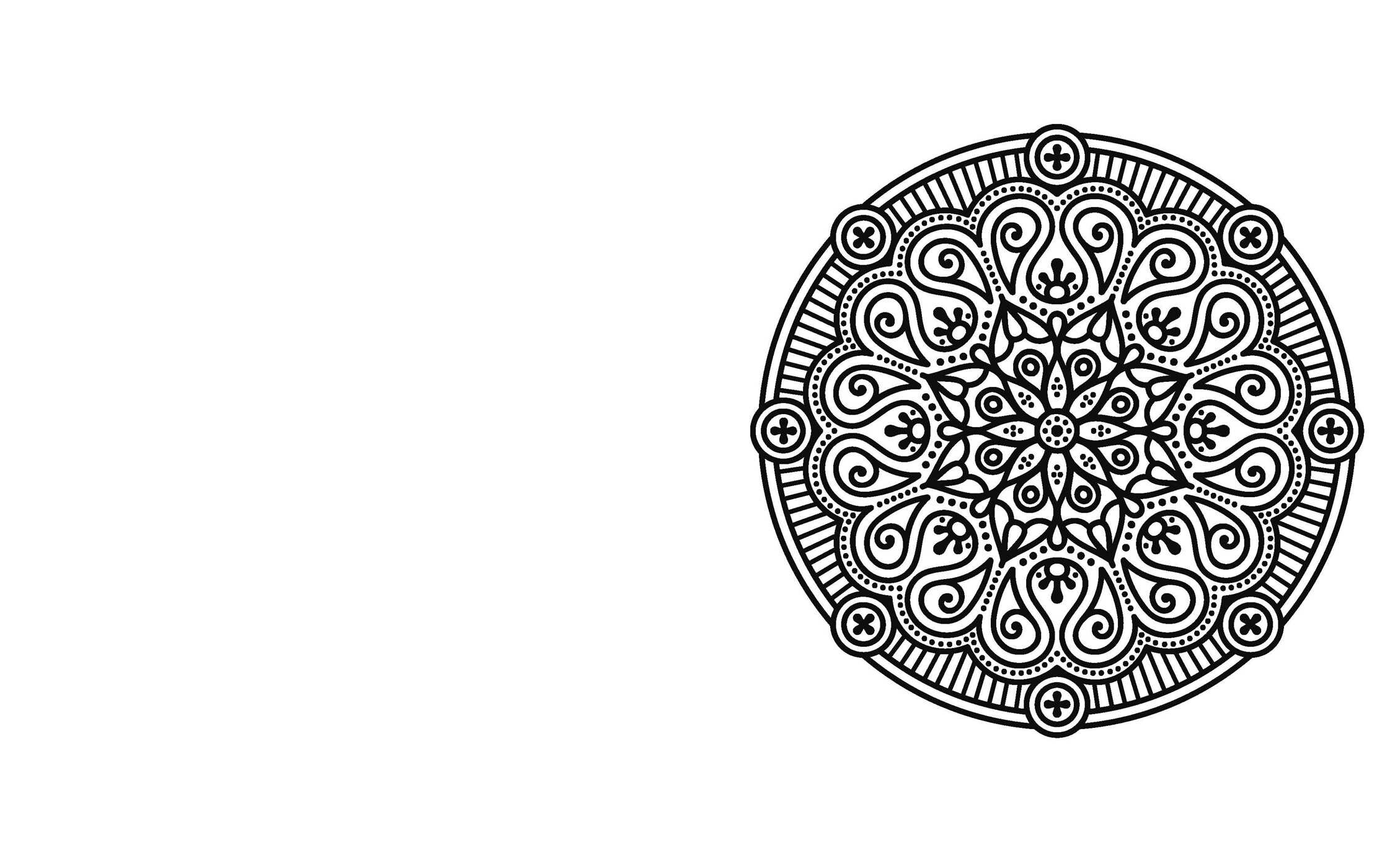 Beautiful Mandala Coloring Kit