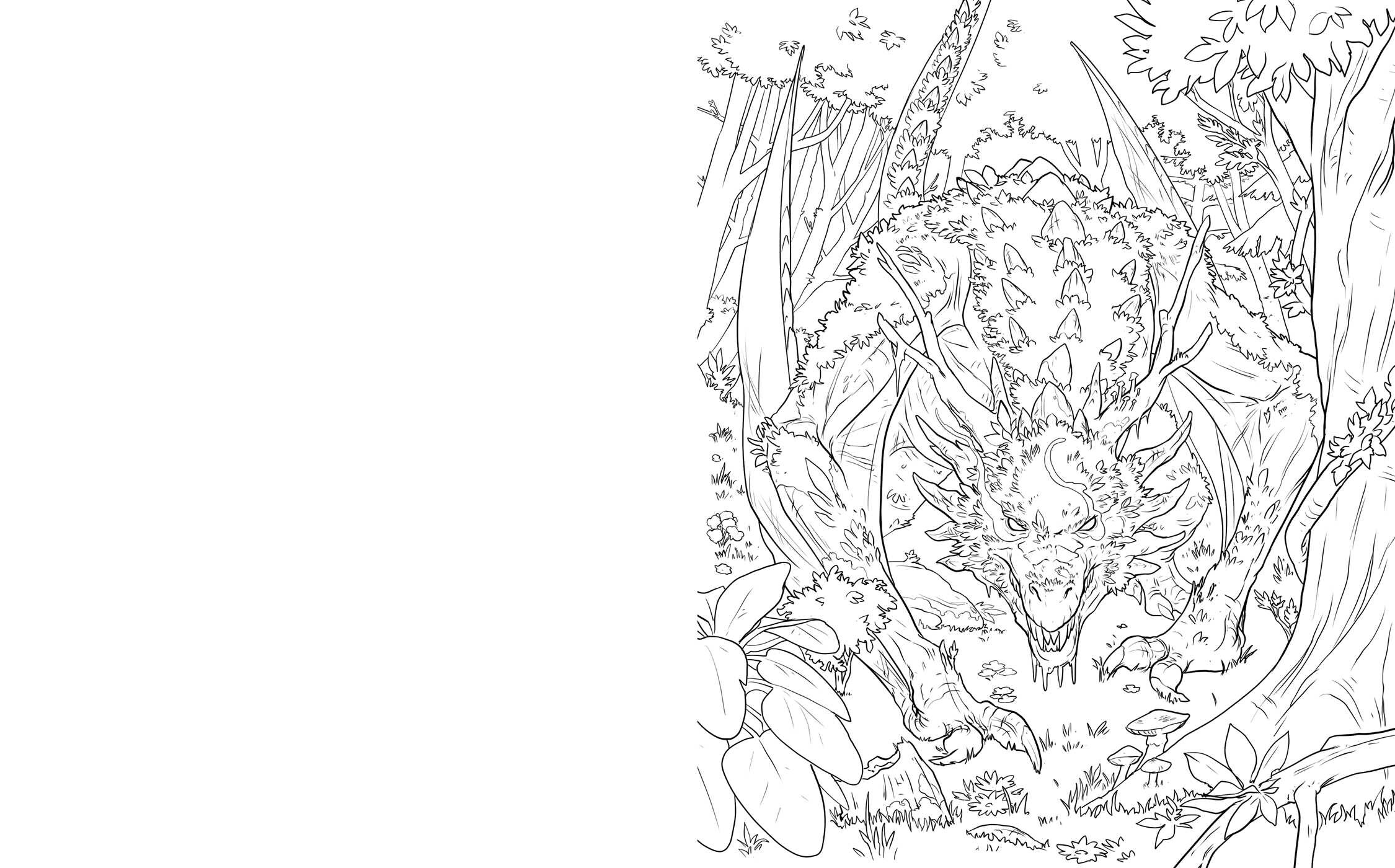 Dragoncore Coloring Book