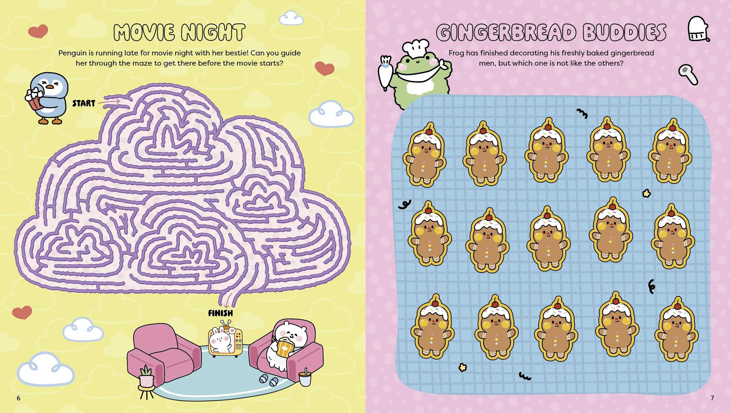 Cozy Moments Activity Book