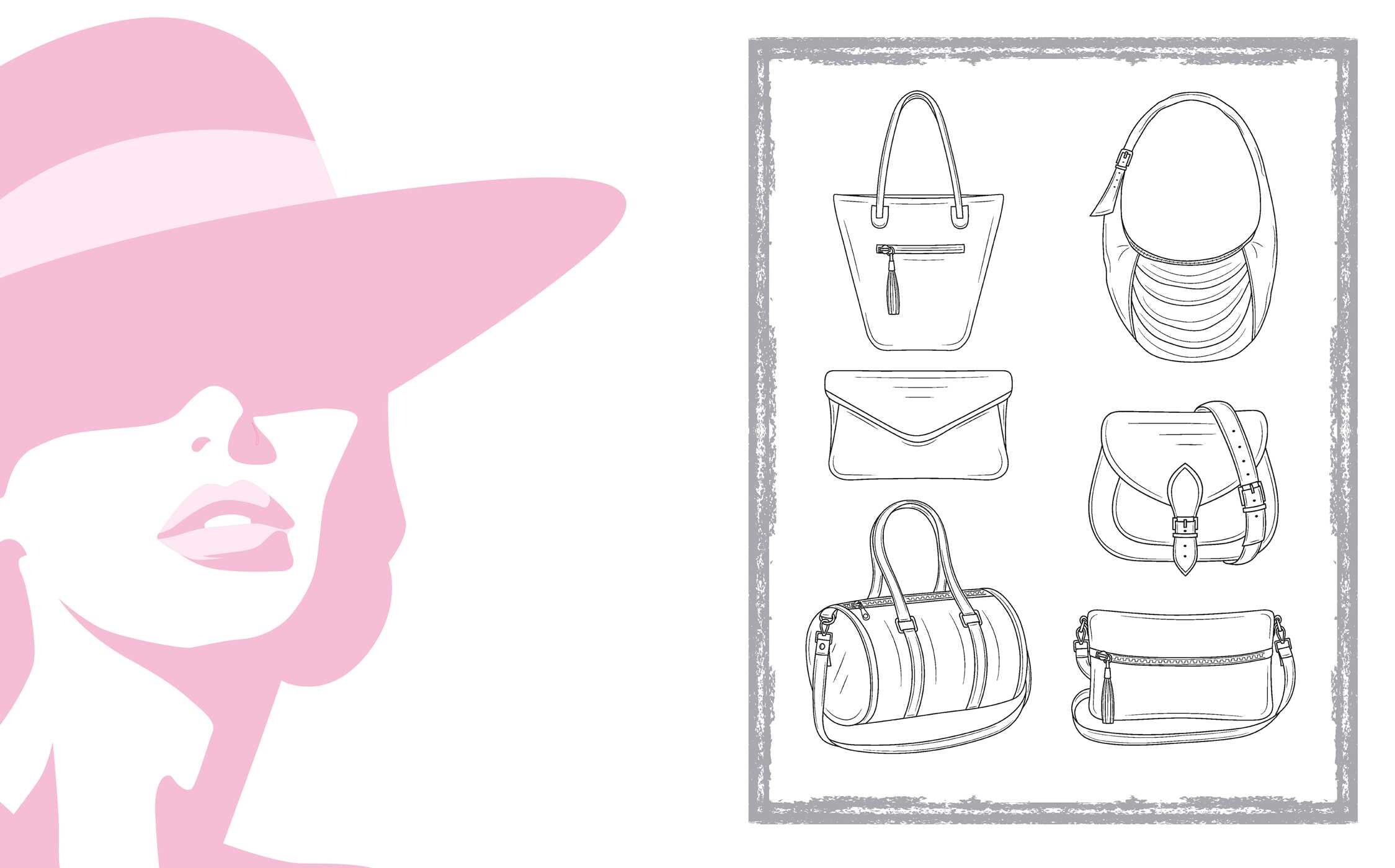 Fashion Coloring Book