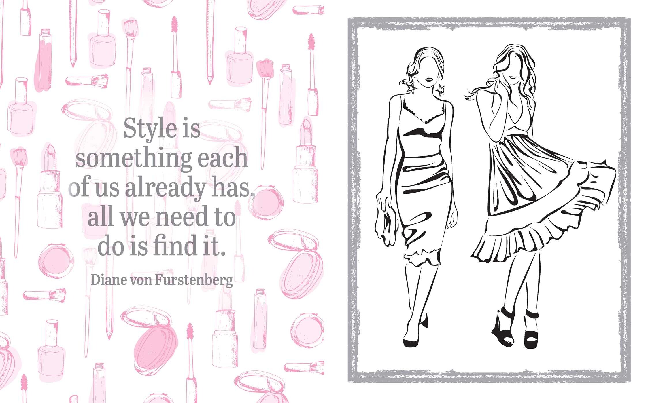 Fashion Coloring Book