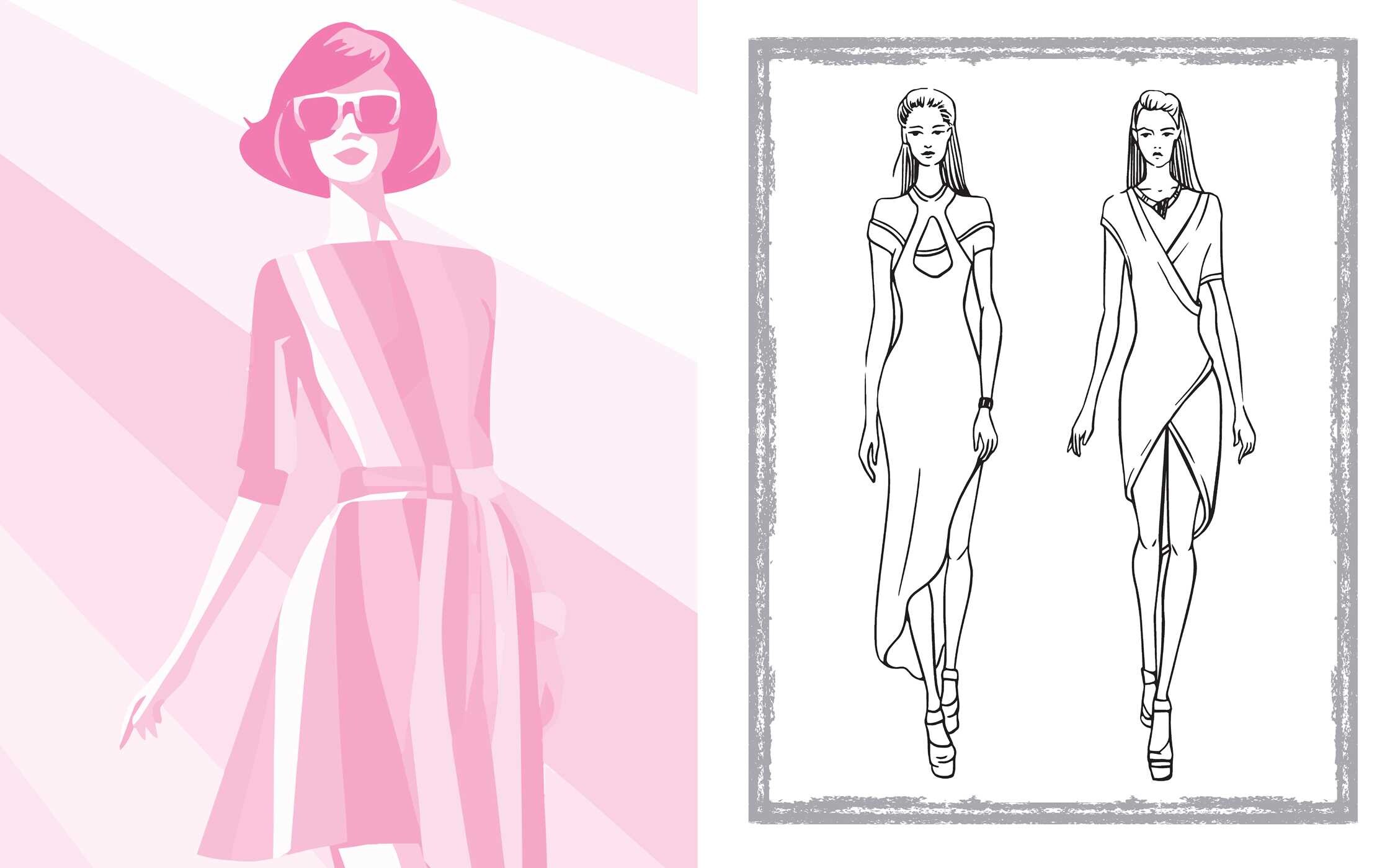 Fashion Coloring Book