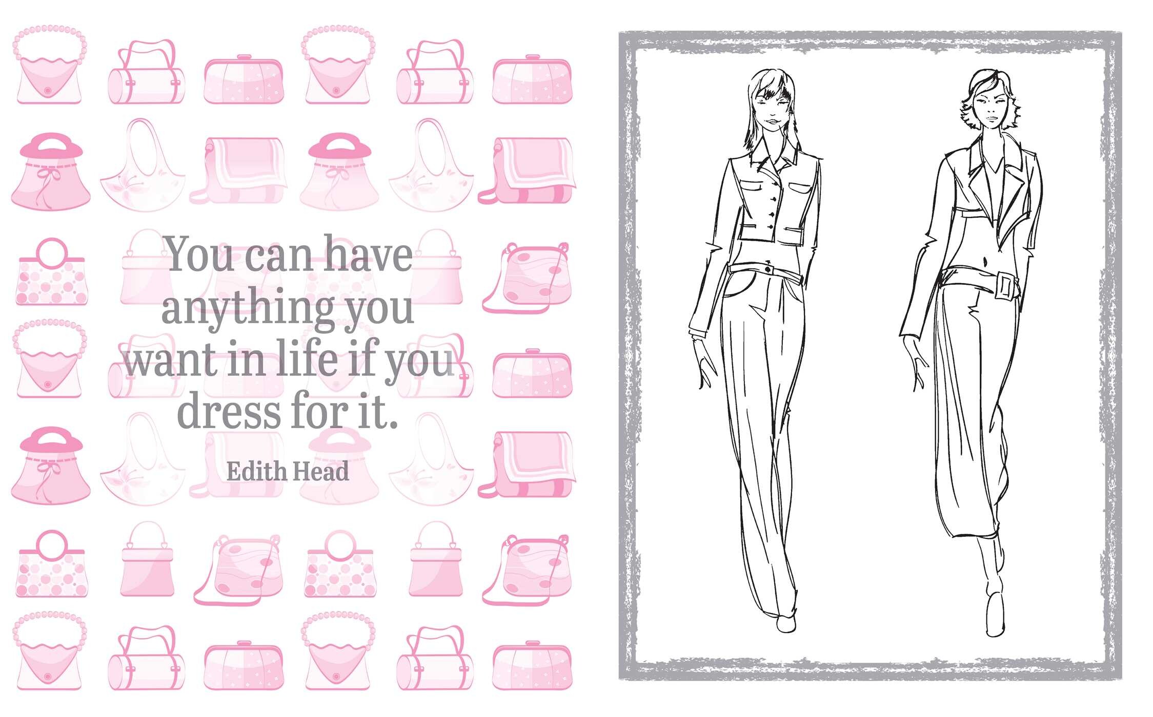 Fashion Coloring Book