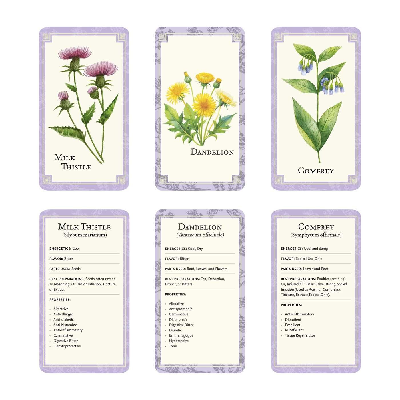 Healing Plants Book & Card Deck