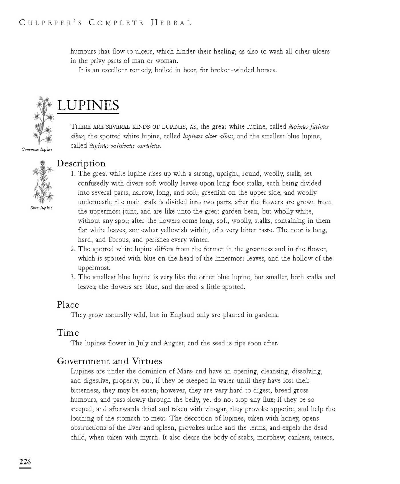 Culpeper's Complete Herbal