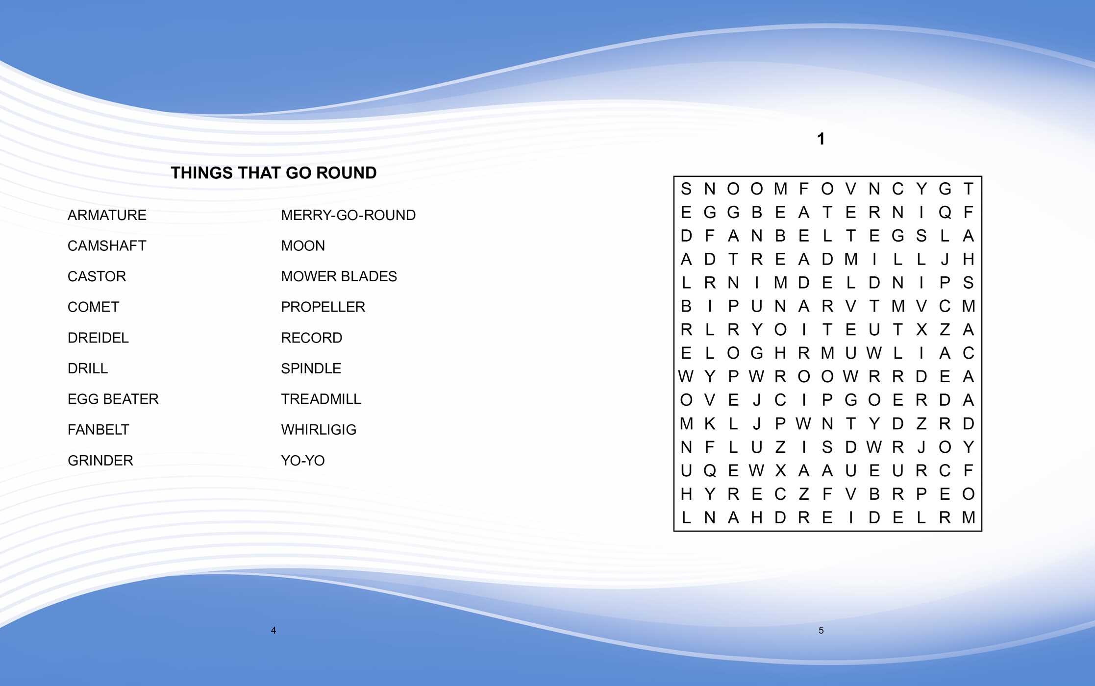 5-Minute Wordsearch (includes ball-point pen)
