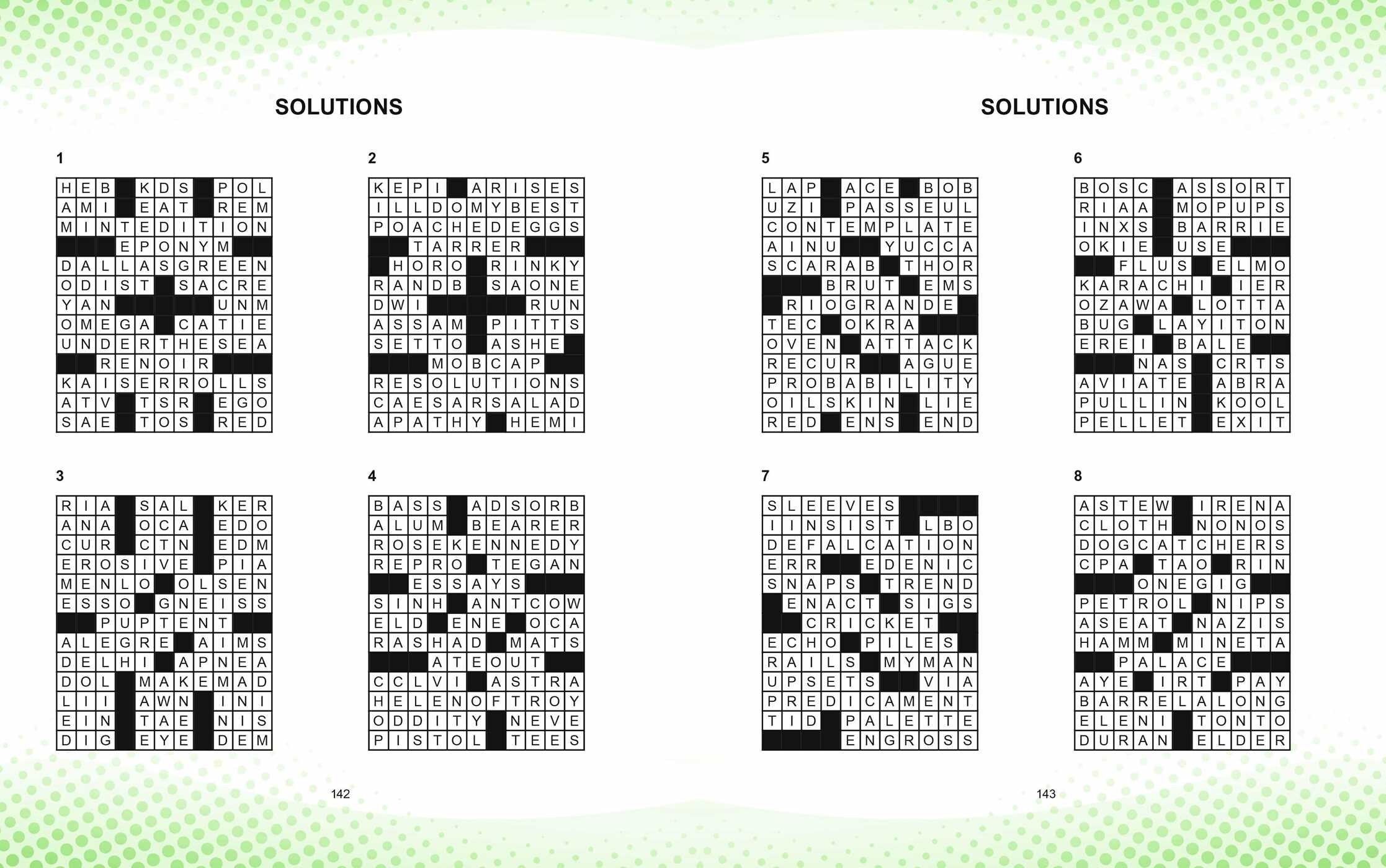 5-Minute Crosswords (includes ball-point pen)