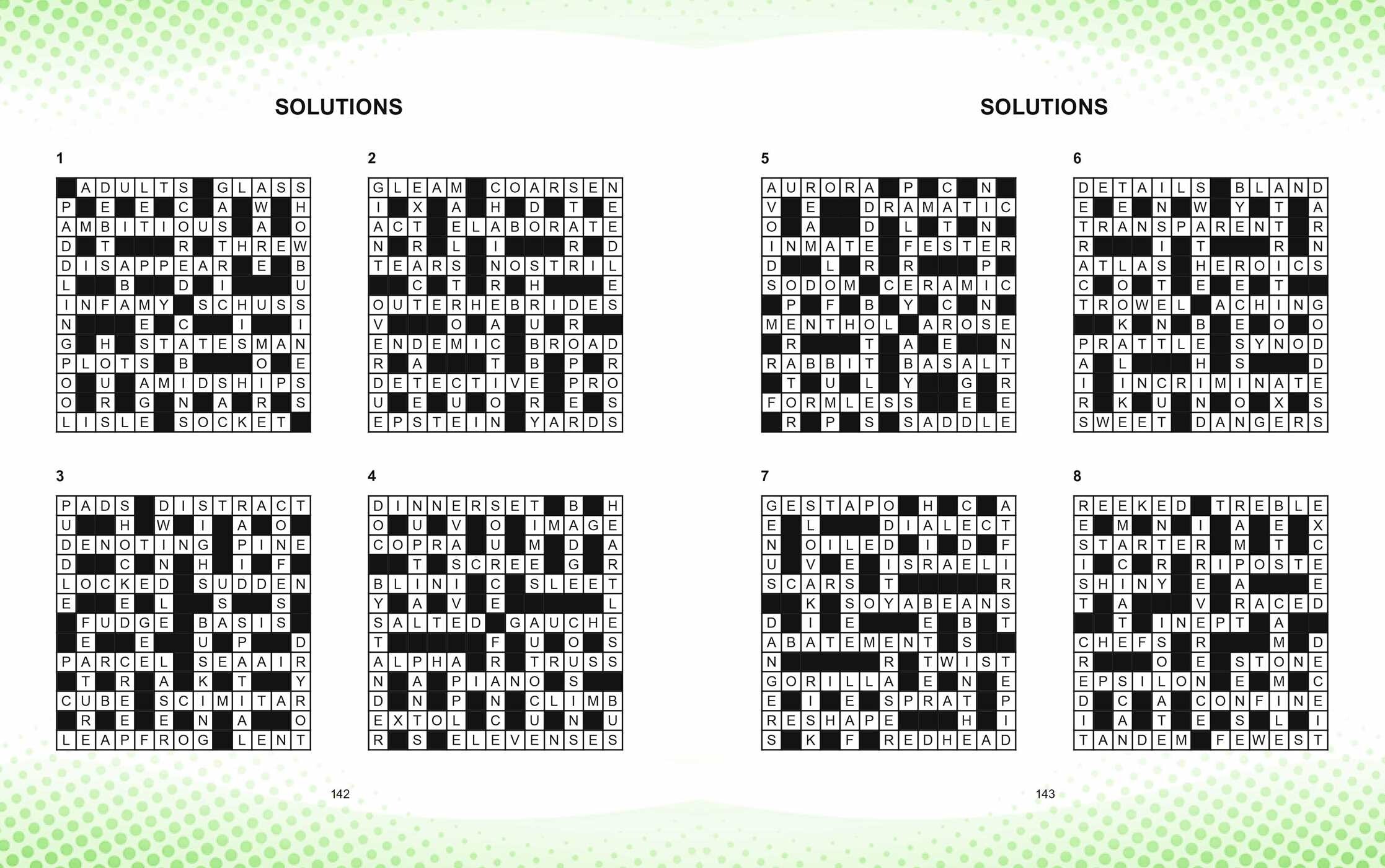 5-Minute Crosswords (includes ball-point pen)