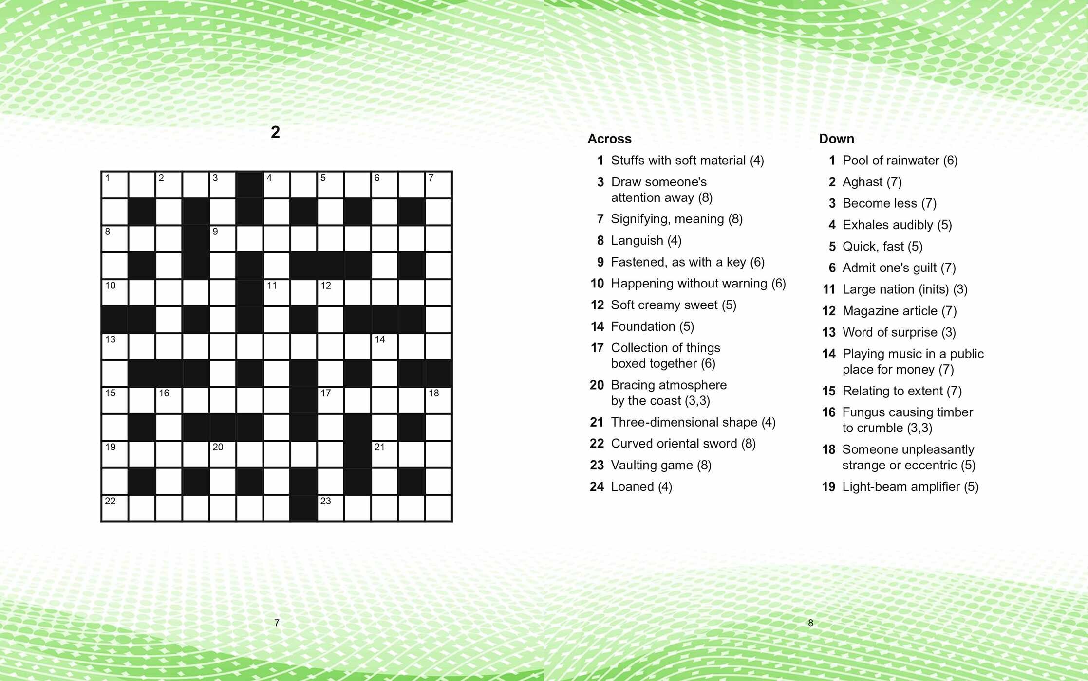5-Minute Crosswords (includes ball-point pen)