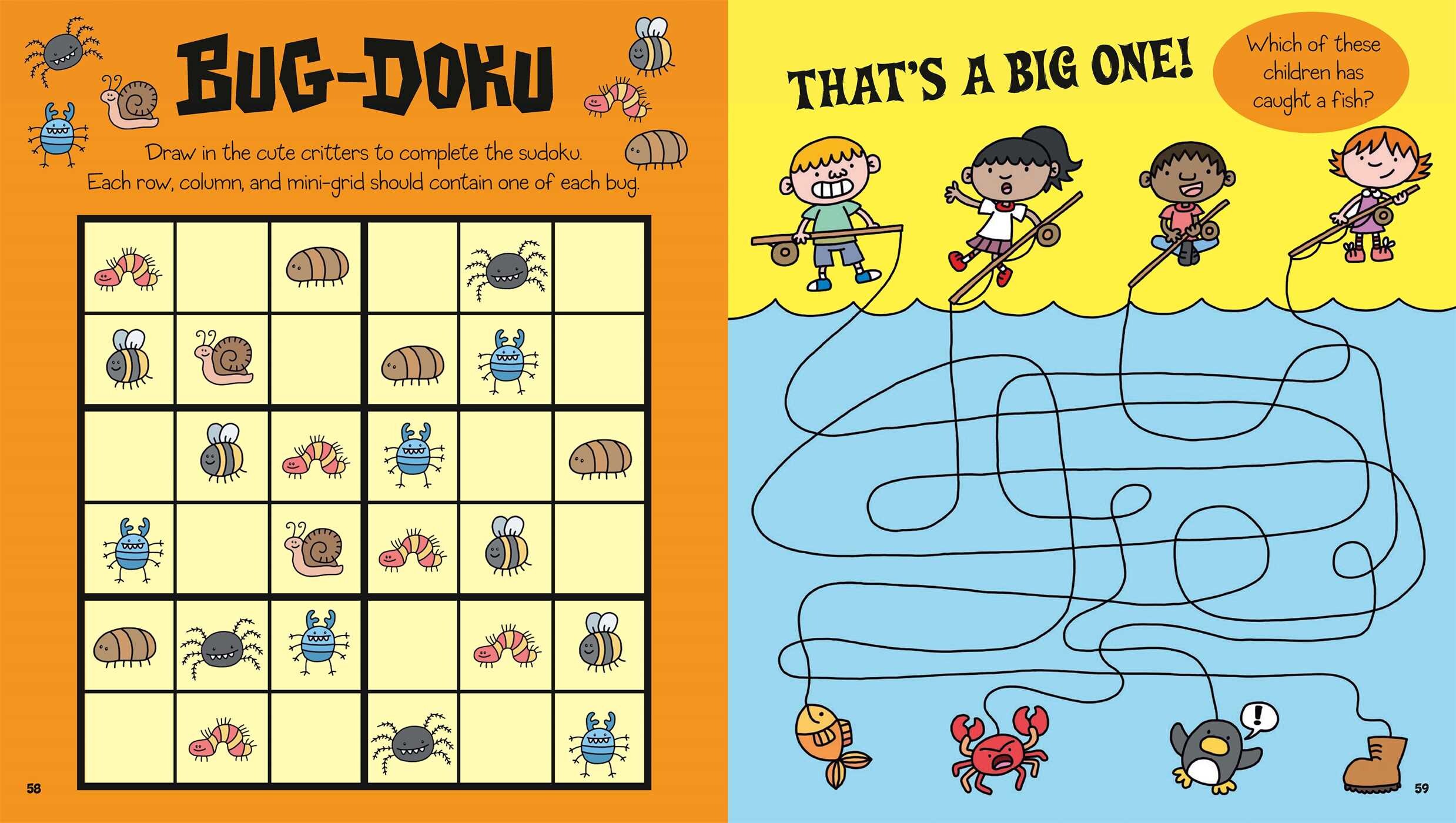 Cute Critters Activity Book