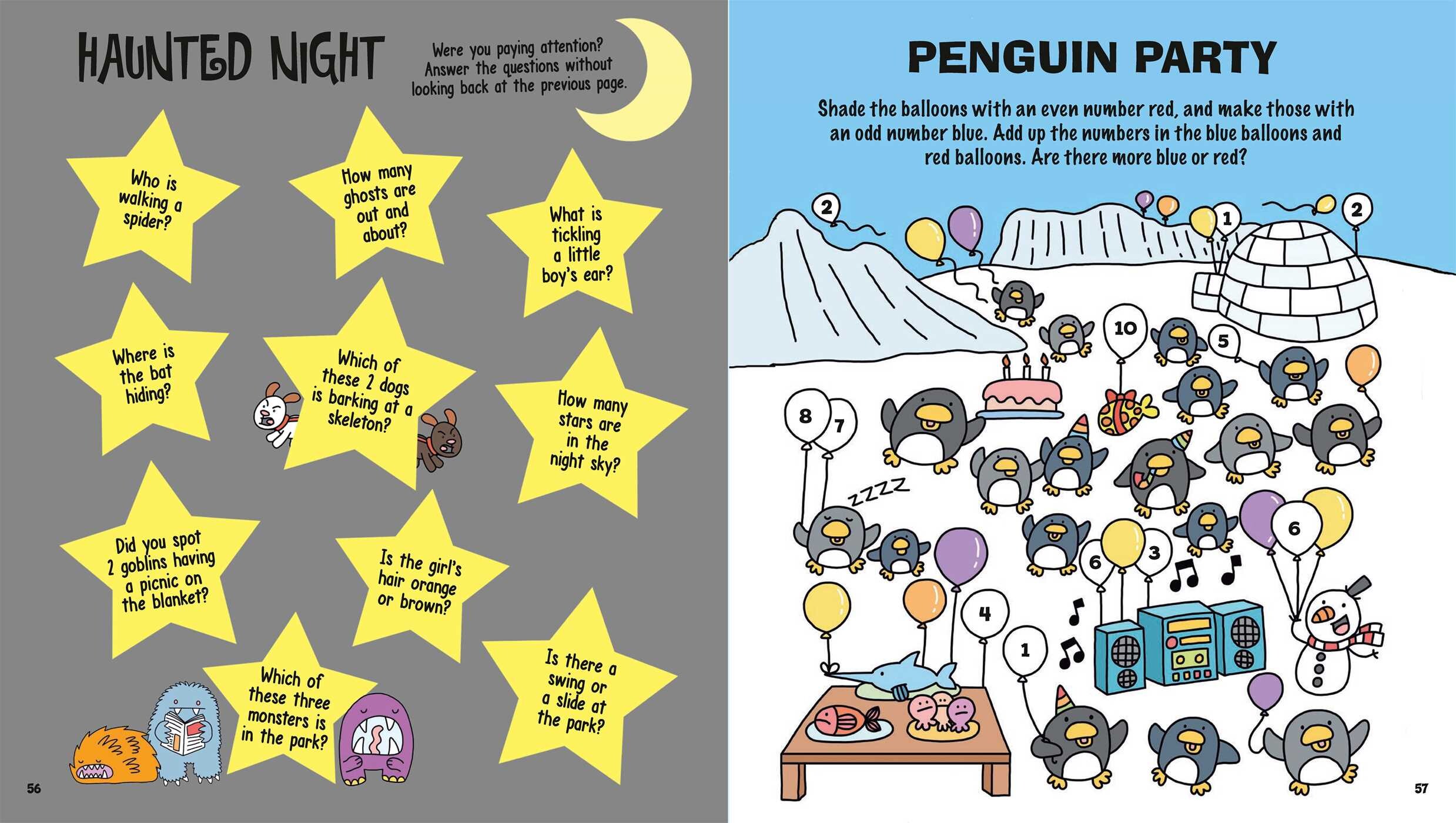 Cute Critters Activity Book