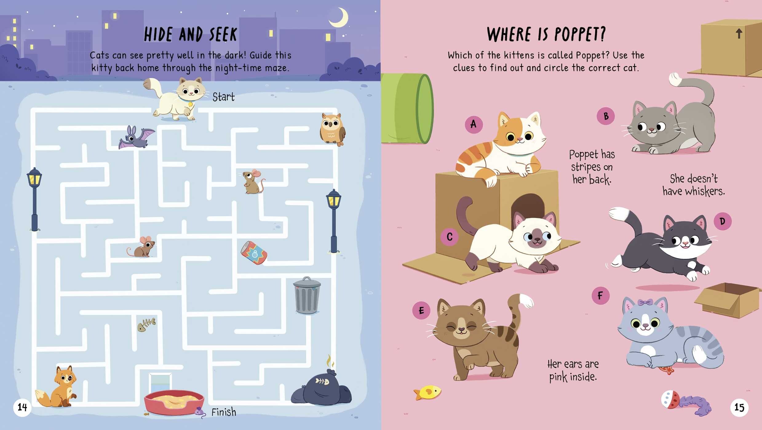 My First Kittens Activity Book