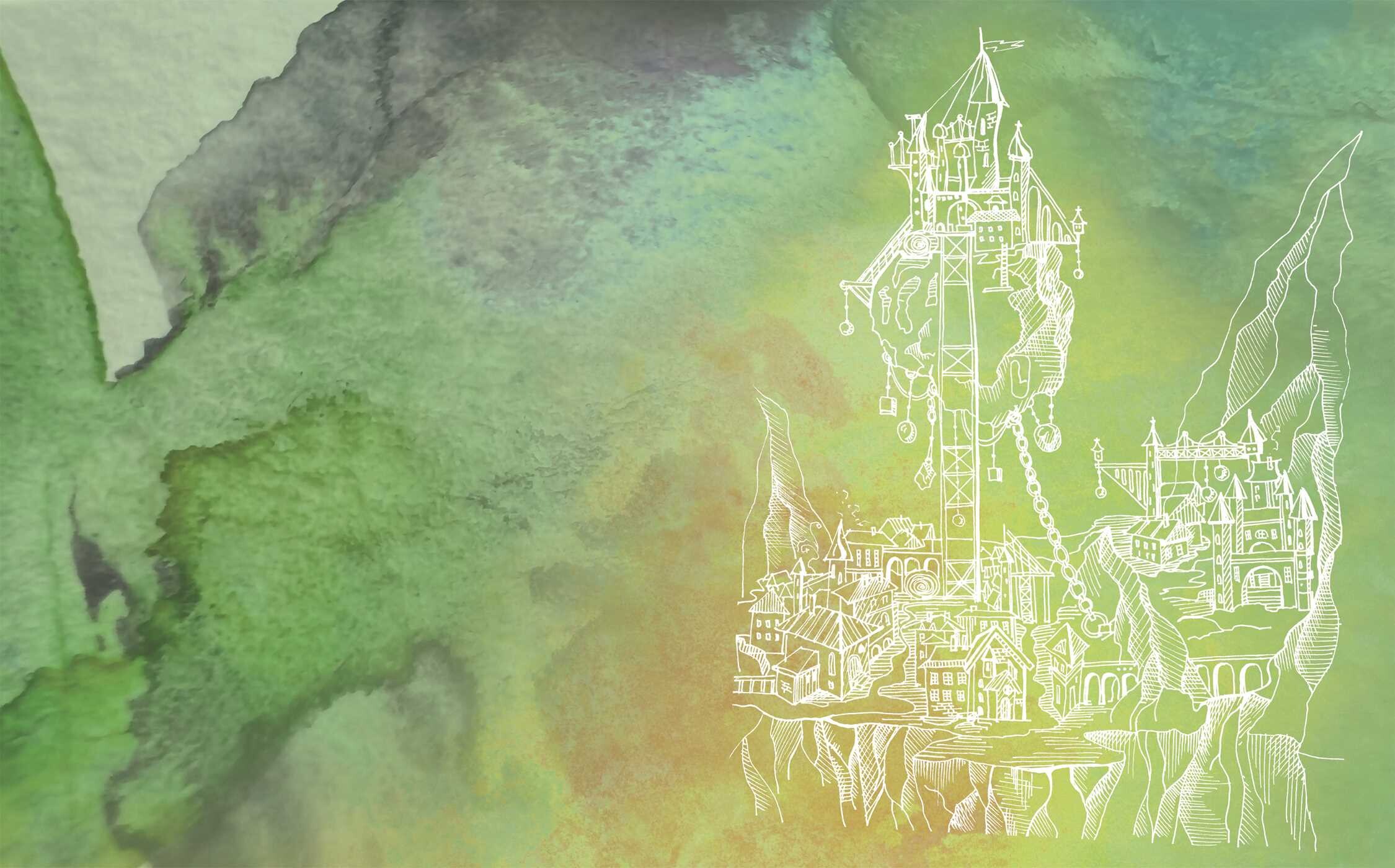Tracing Art: Magical Worlds