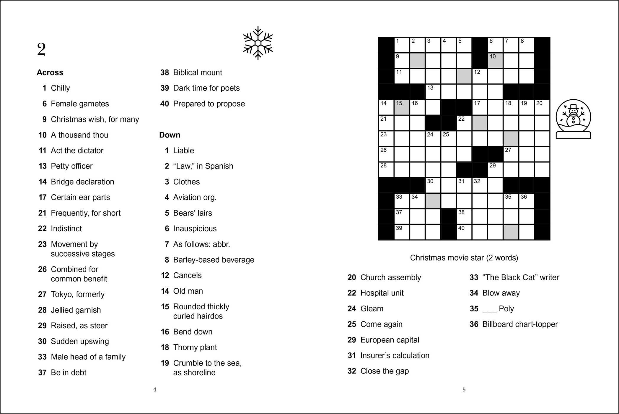 Crosswords