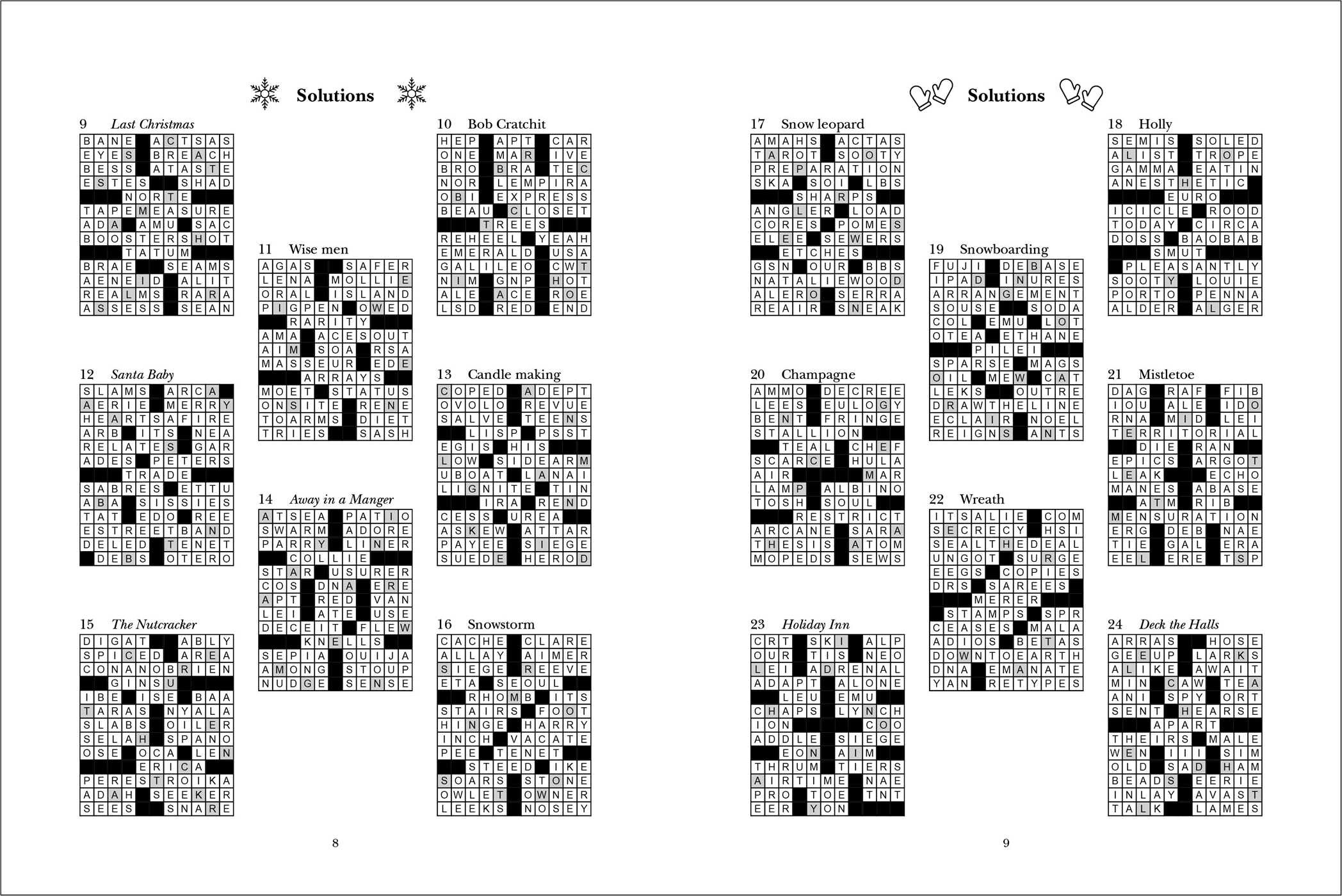 Crosswords