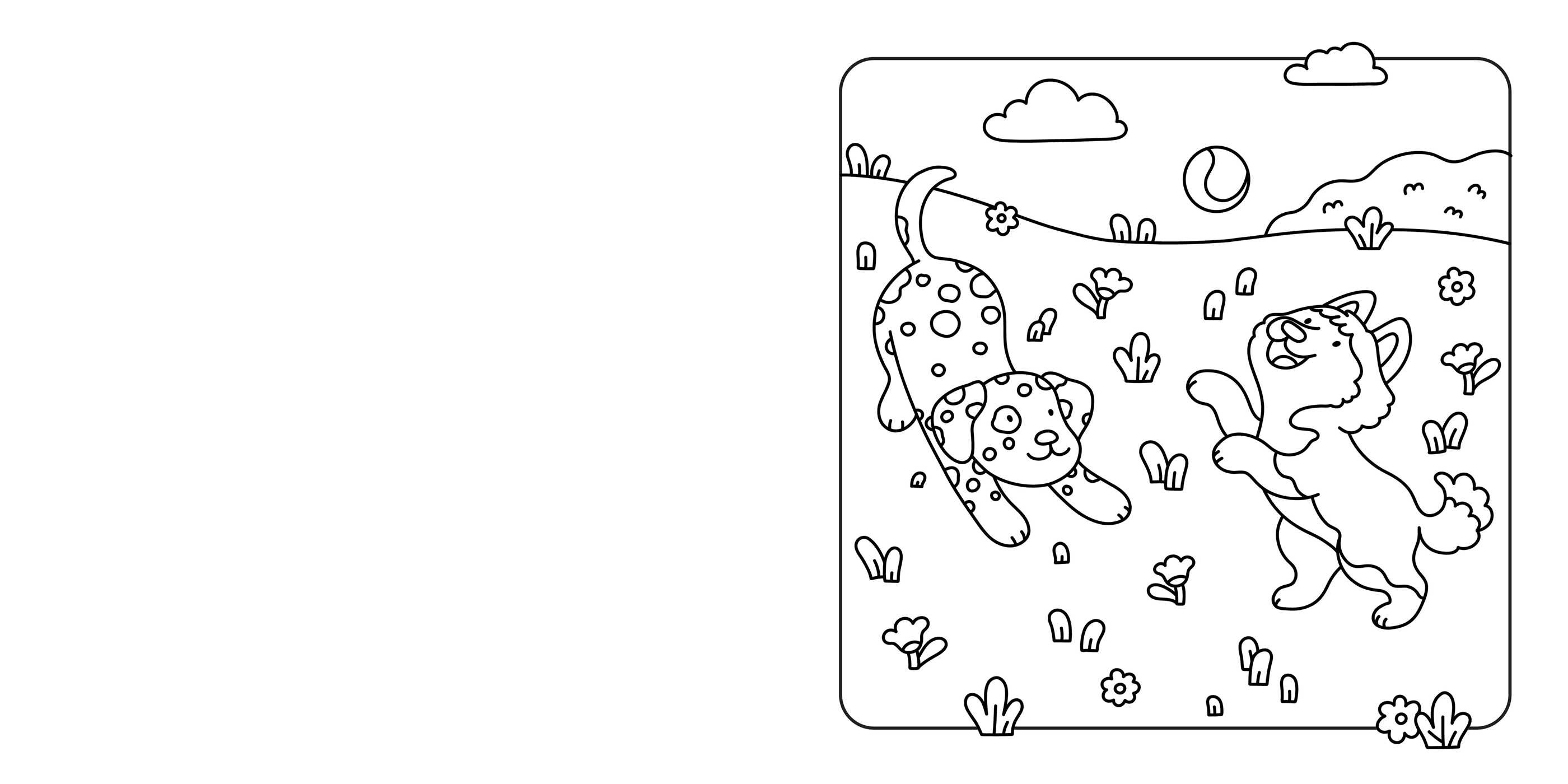 Furry Friends Cute Coloring Book