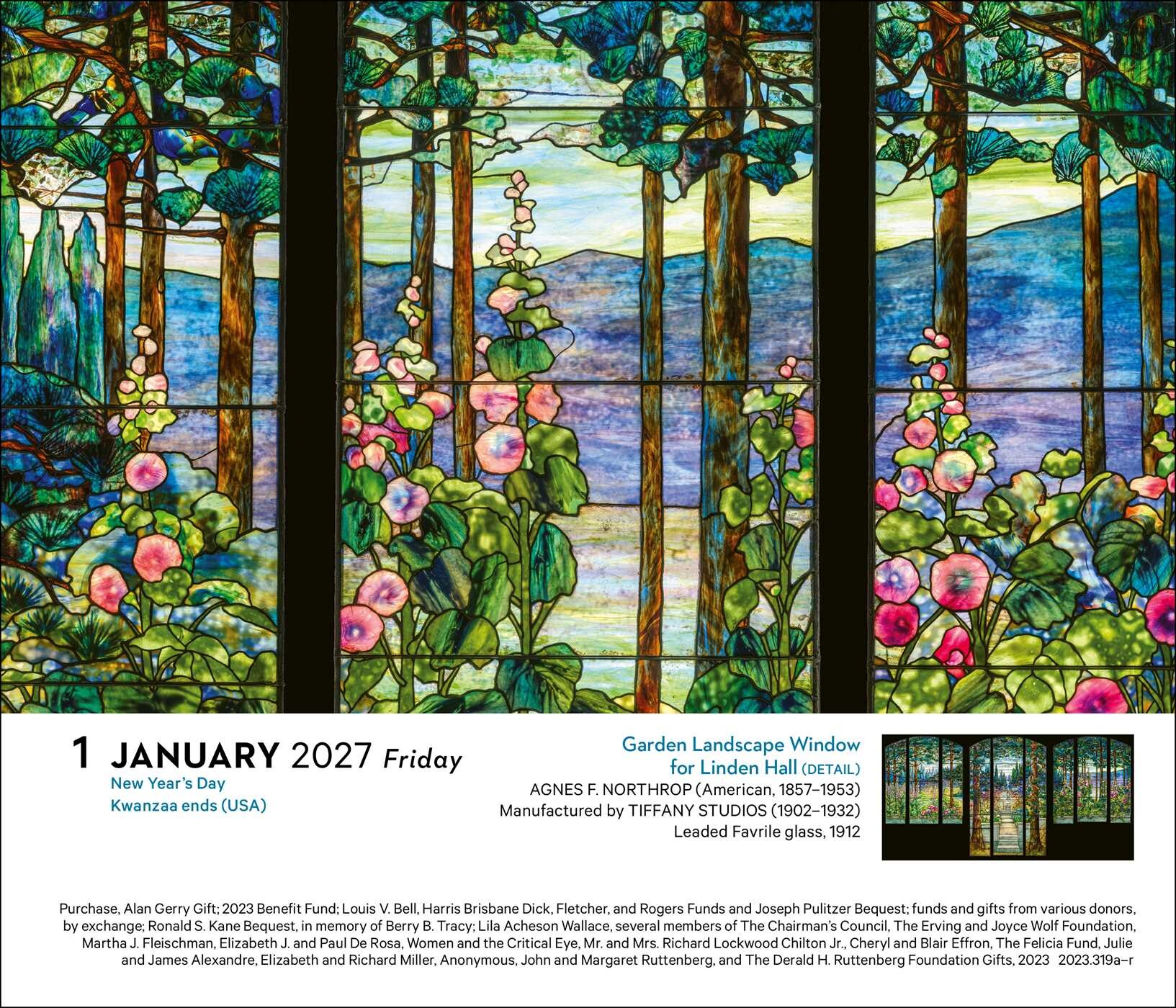 Art: 365 Days of Masterpieces 2027 Day-to-Day Calendar