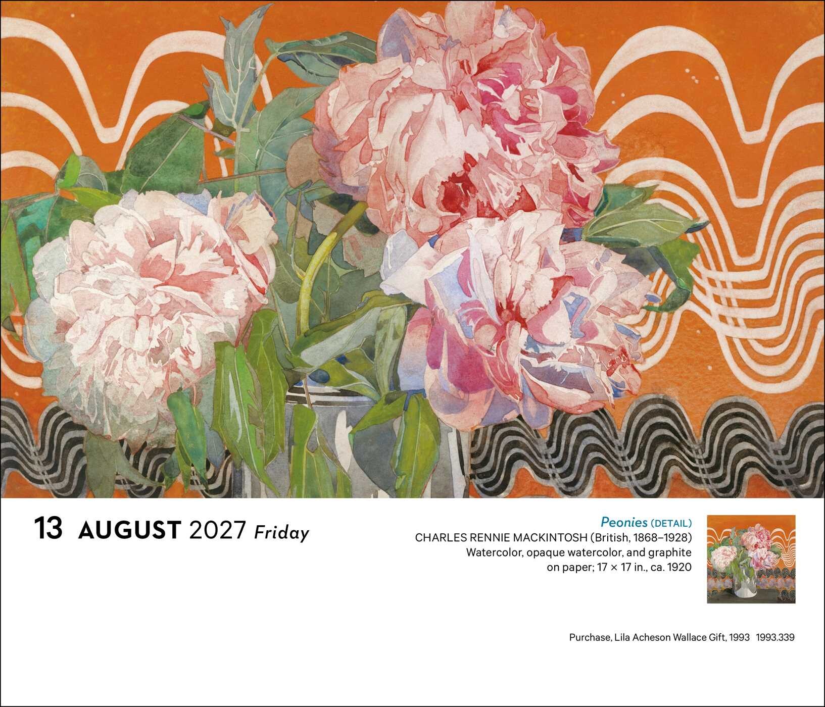 Art: 365 Days of Masterpieces 2027 Day-to-Day Calendar