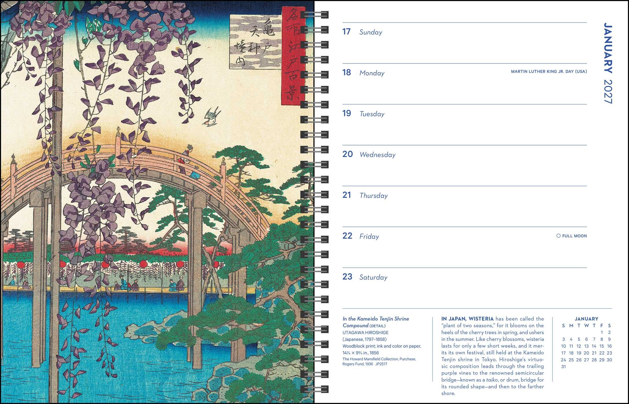 Masterpieces 12-Month 2027 Engagement Calendar