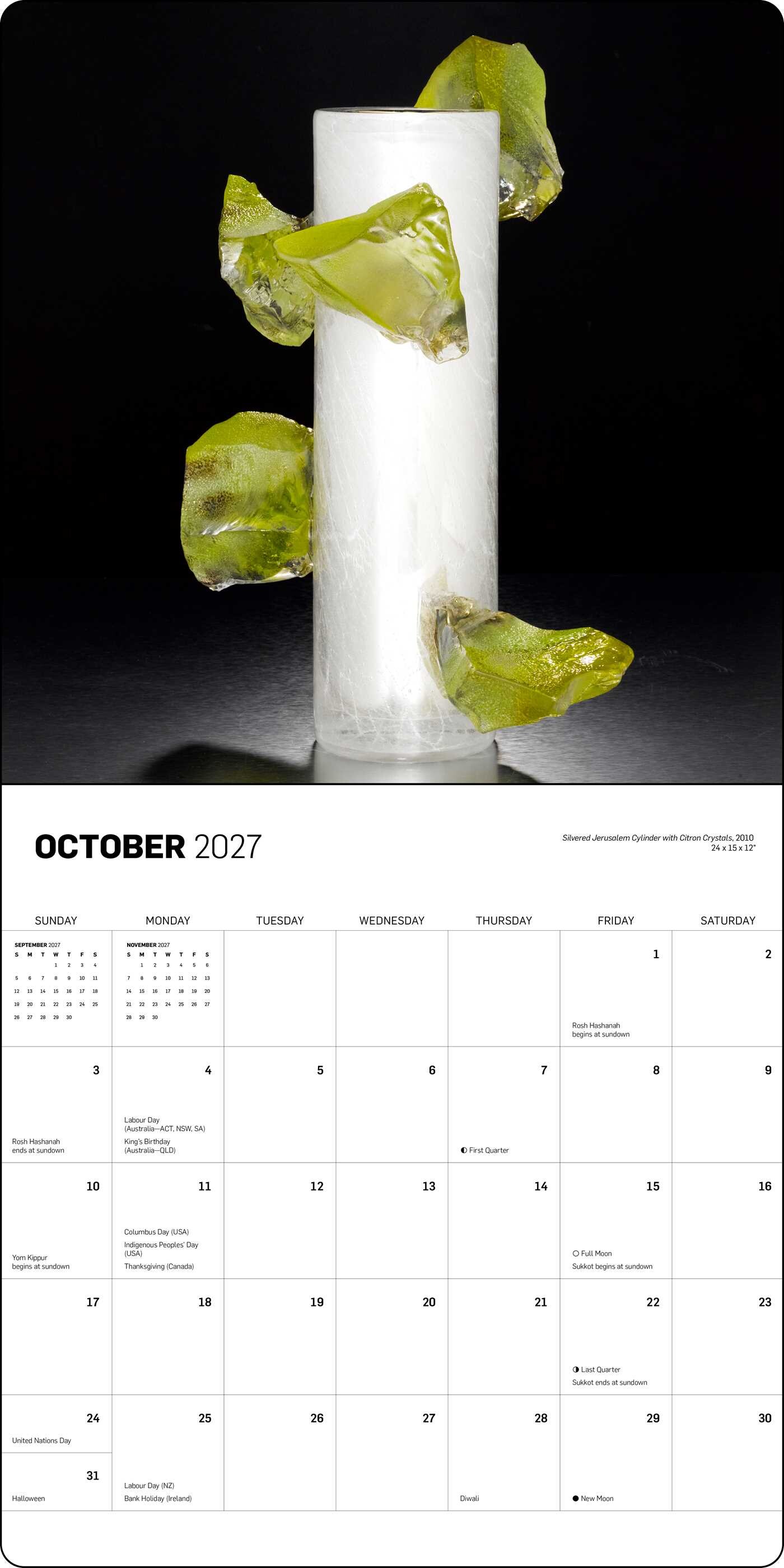 Chihuly 2027 Wall Calendar