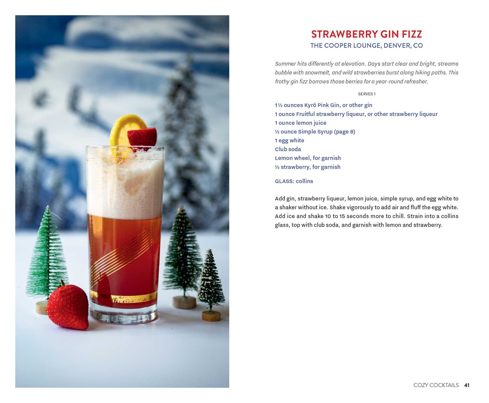 Alpine Cocktails