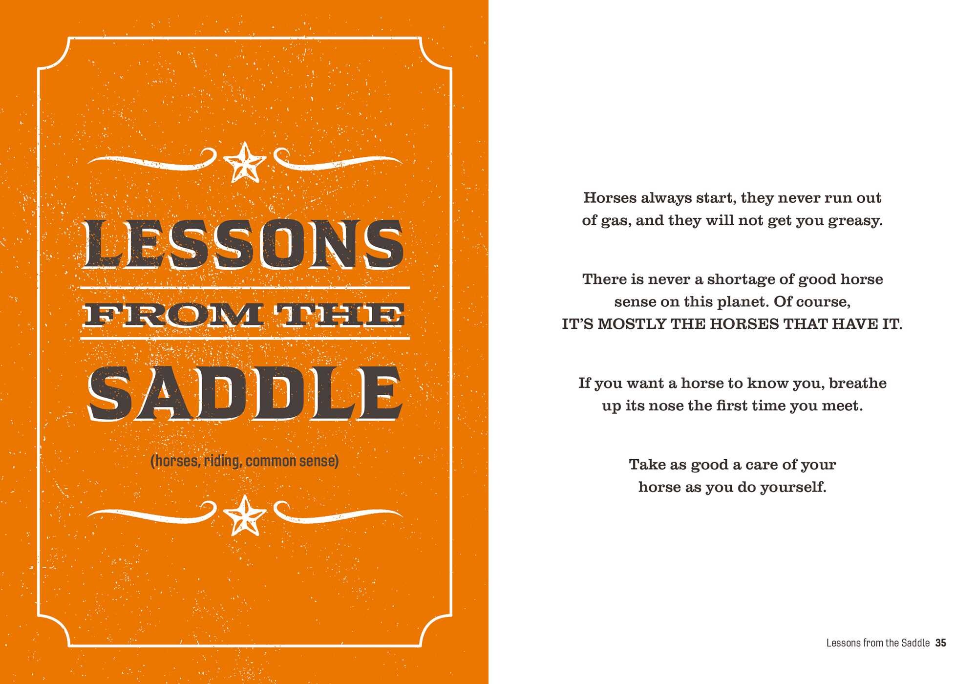Lifetime of Cowboy Wisdom