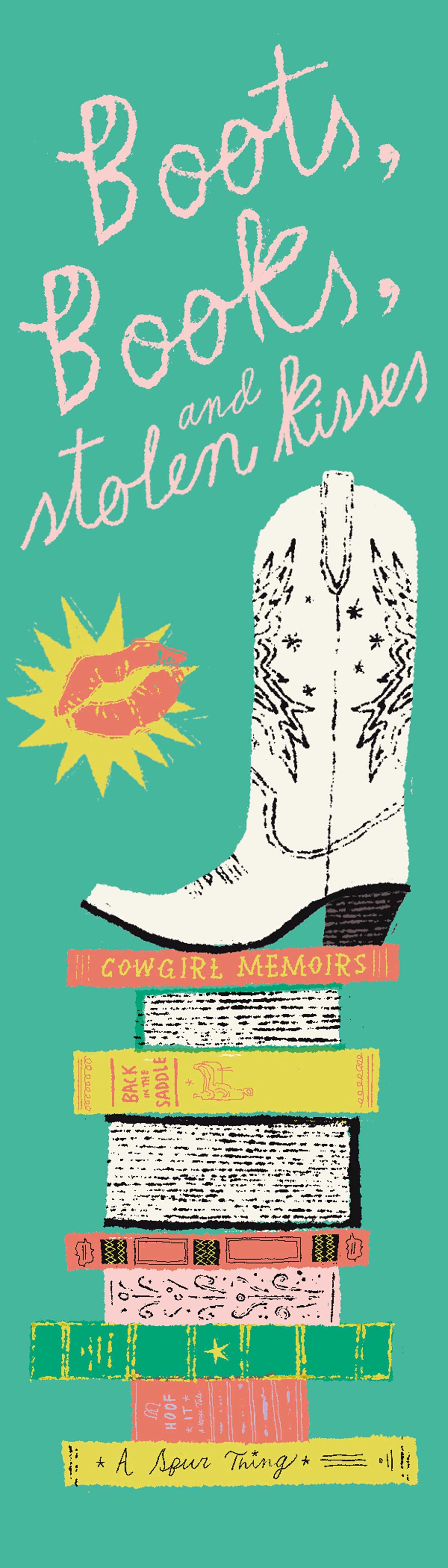 Cowgirl Chapter Bookmark Box