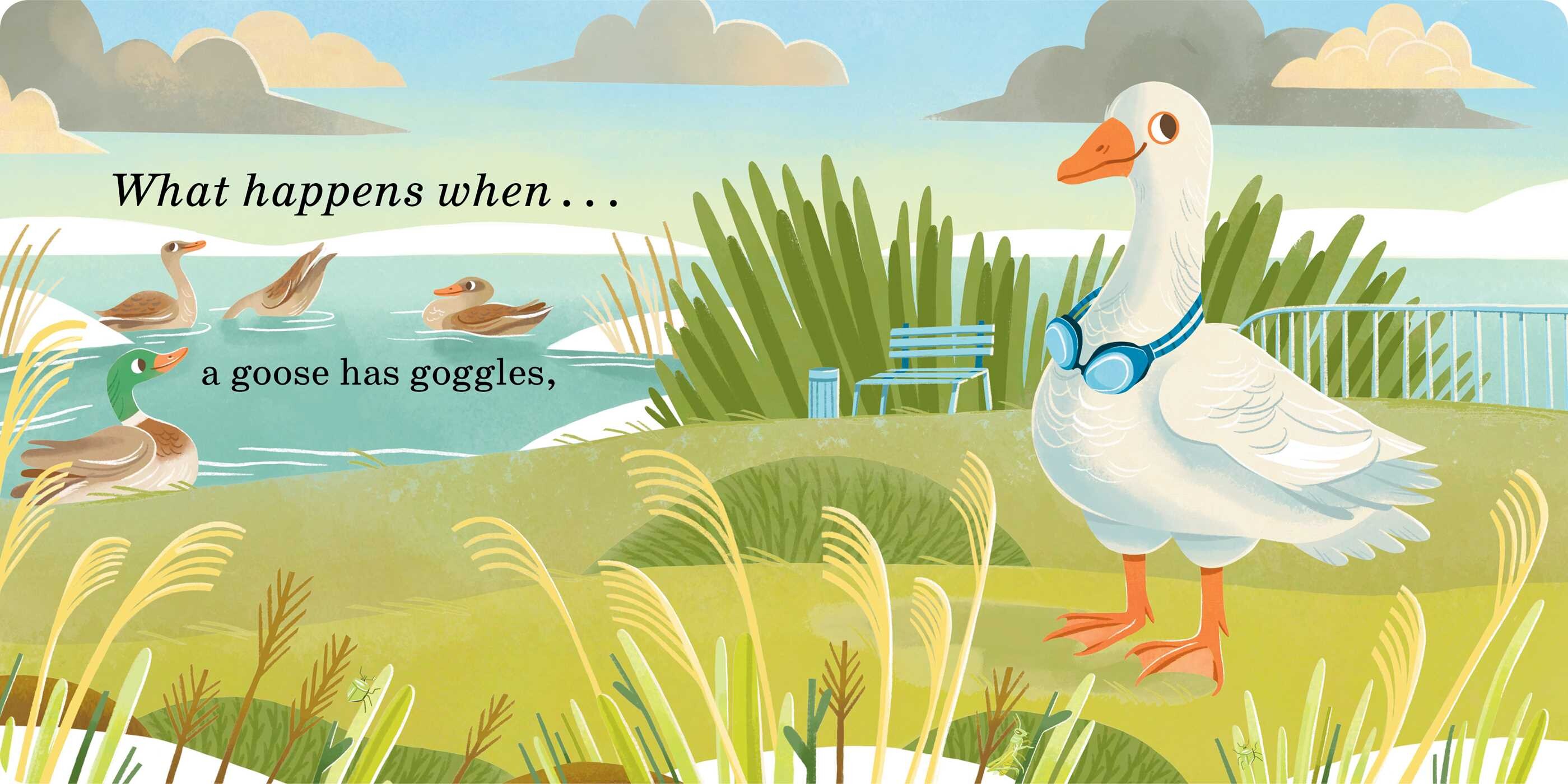 Goose Has Goggles