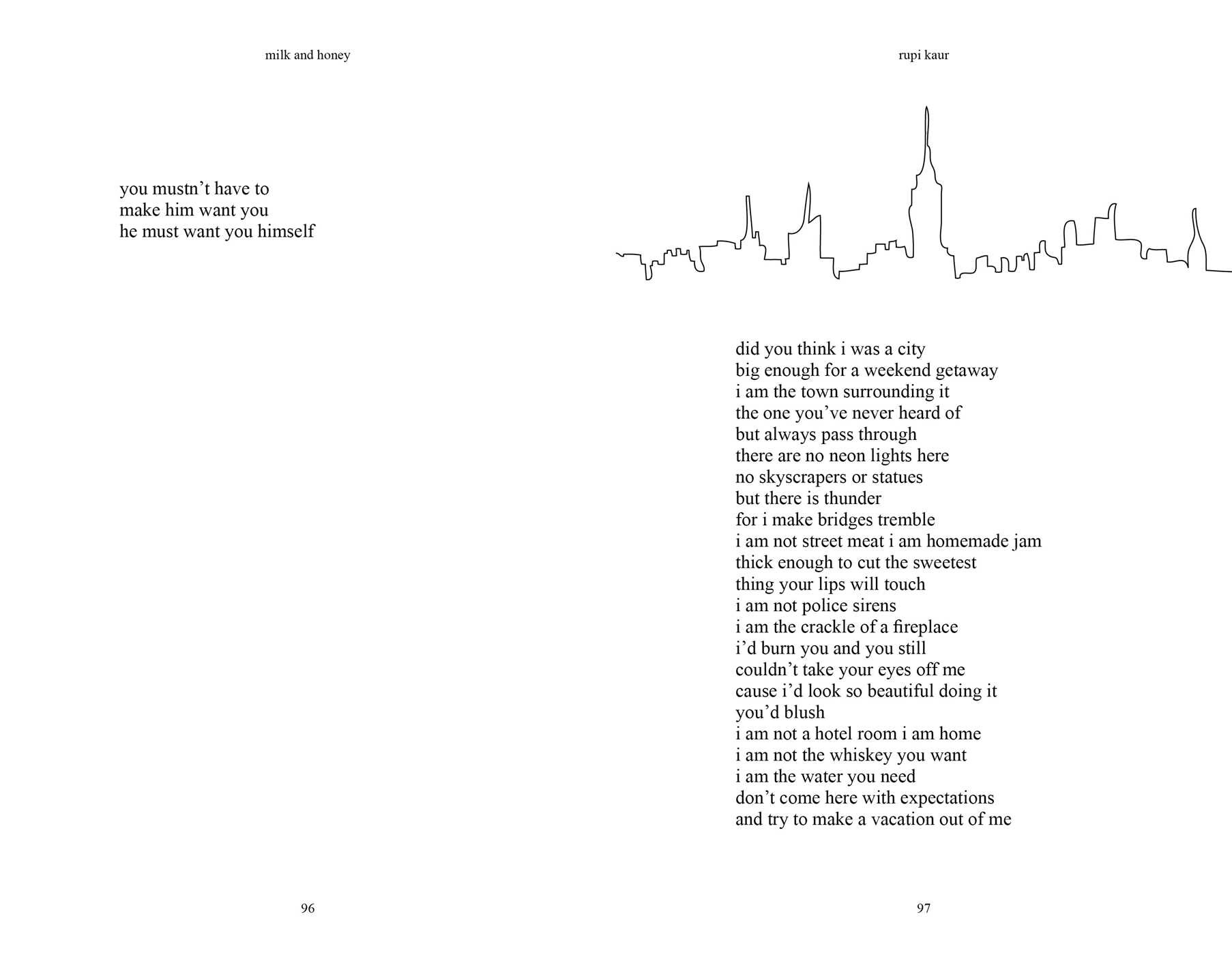 Milk and Honey