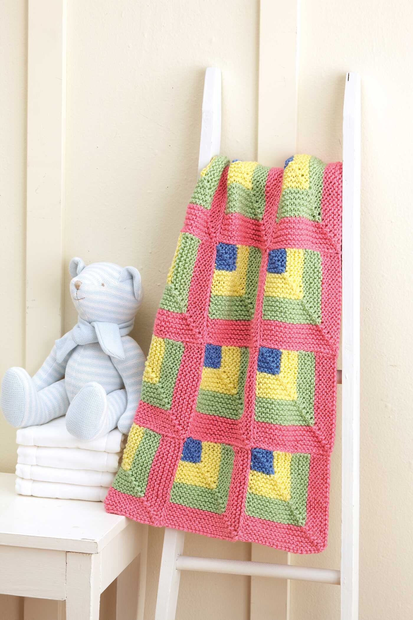 Baby Blankets Made with the Knook