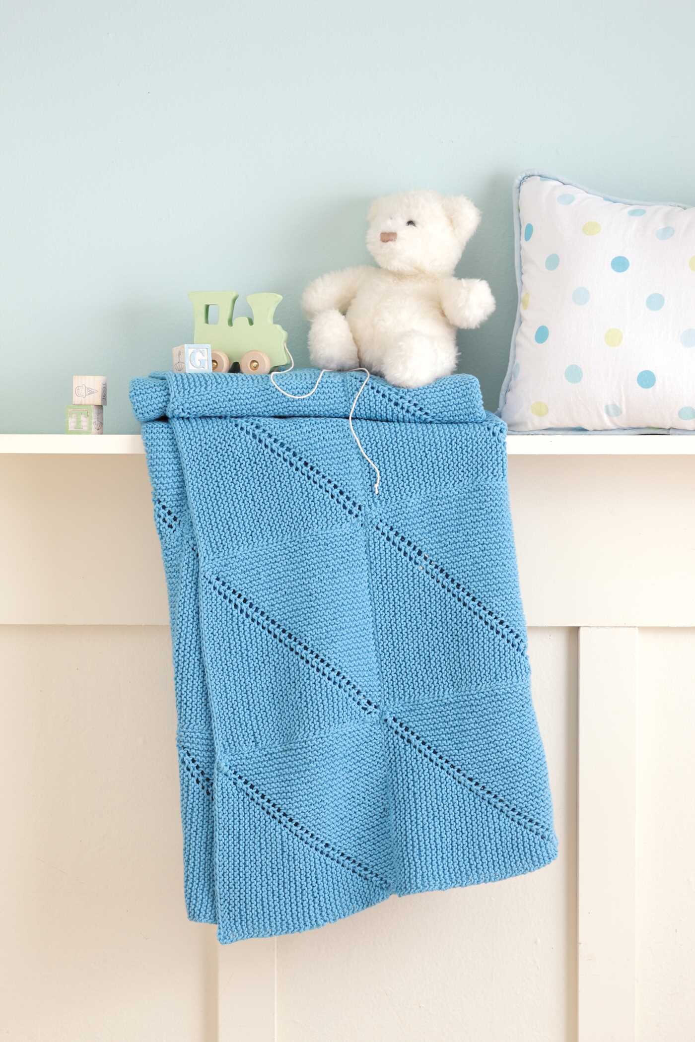 Baby Blankets Made with the Knook