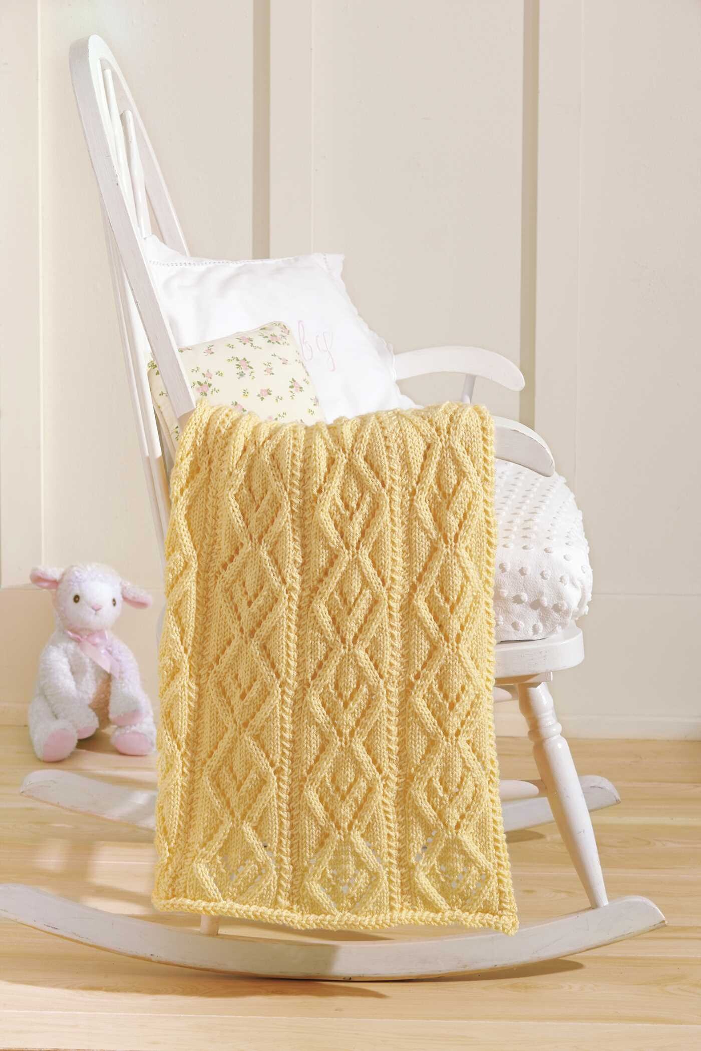 Baby Blankets Made with the Knook