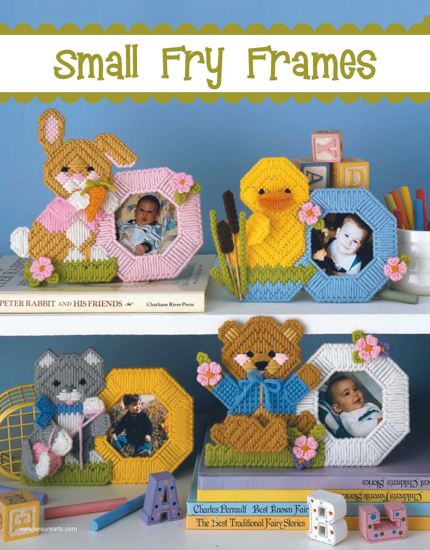 Friends for Baby in Plastic Canvas