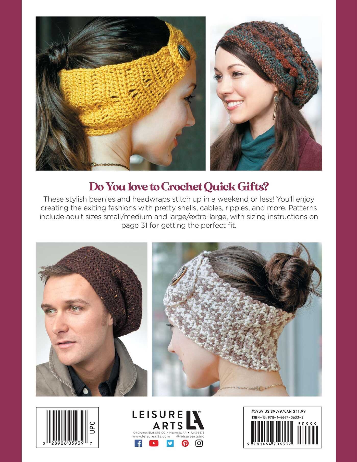 Slouchy Beanies and Headwraps