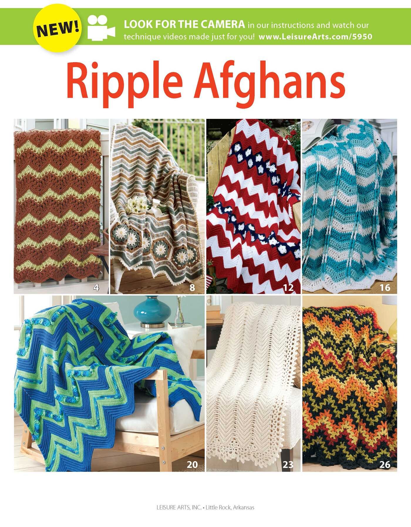 Crochet Ripple Afghans