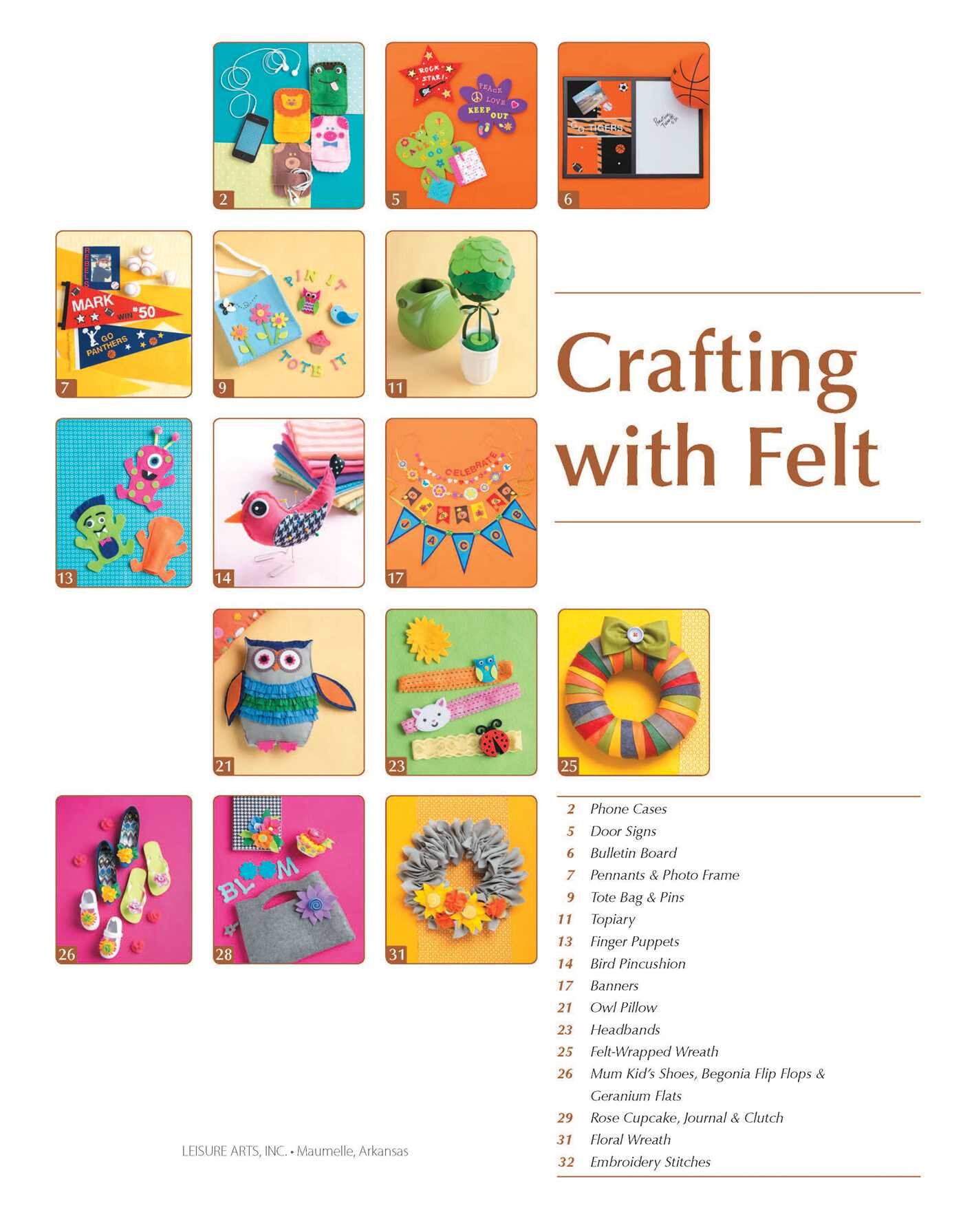 Crafting with Felt
