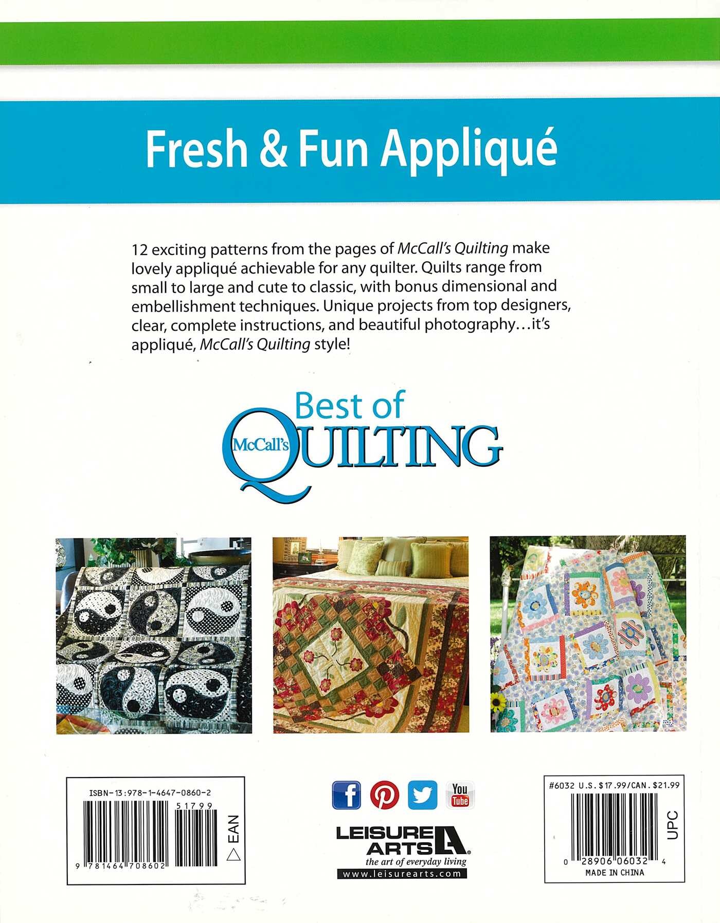 Fresh & Fun Applique—12 Projects